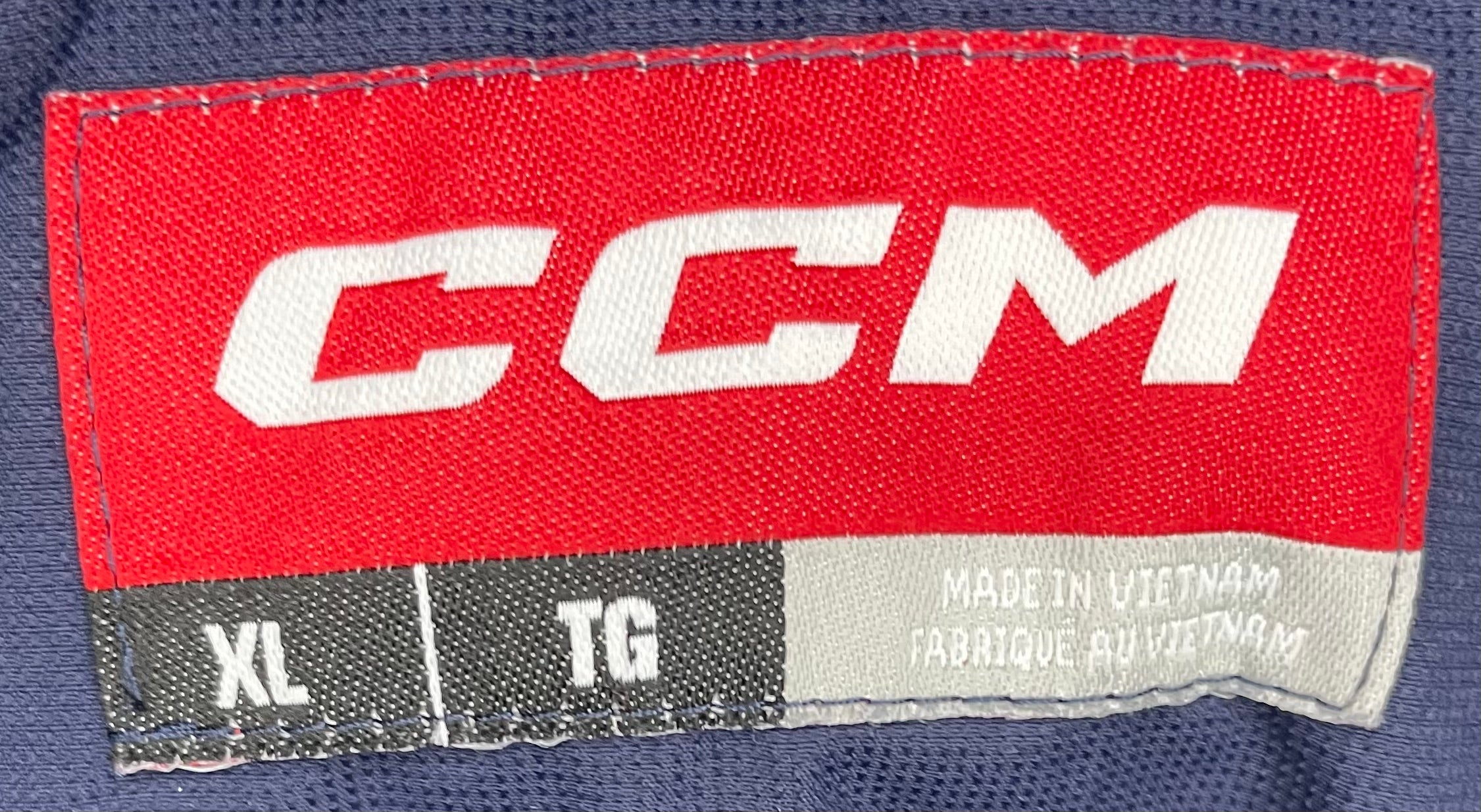 CCM Trainingsjacke Blau Größe XL