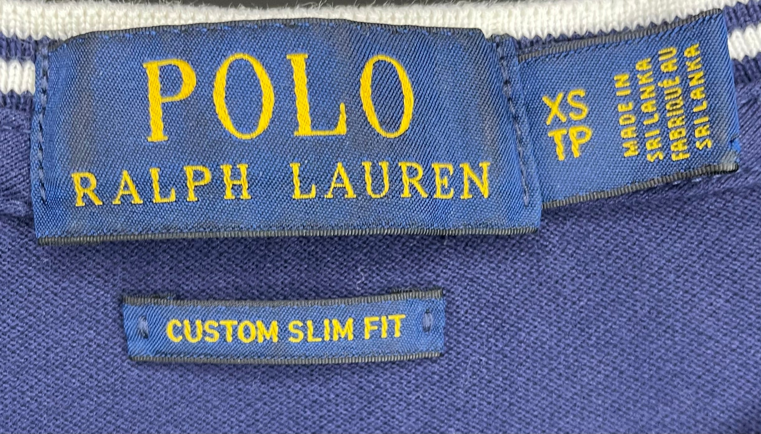 Ralph Lauren T-Shirt Blau Größe XS