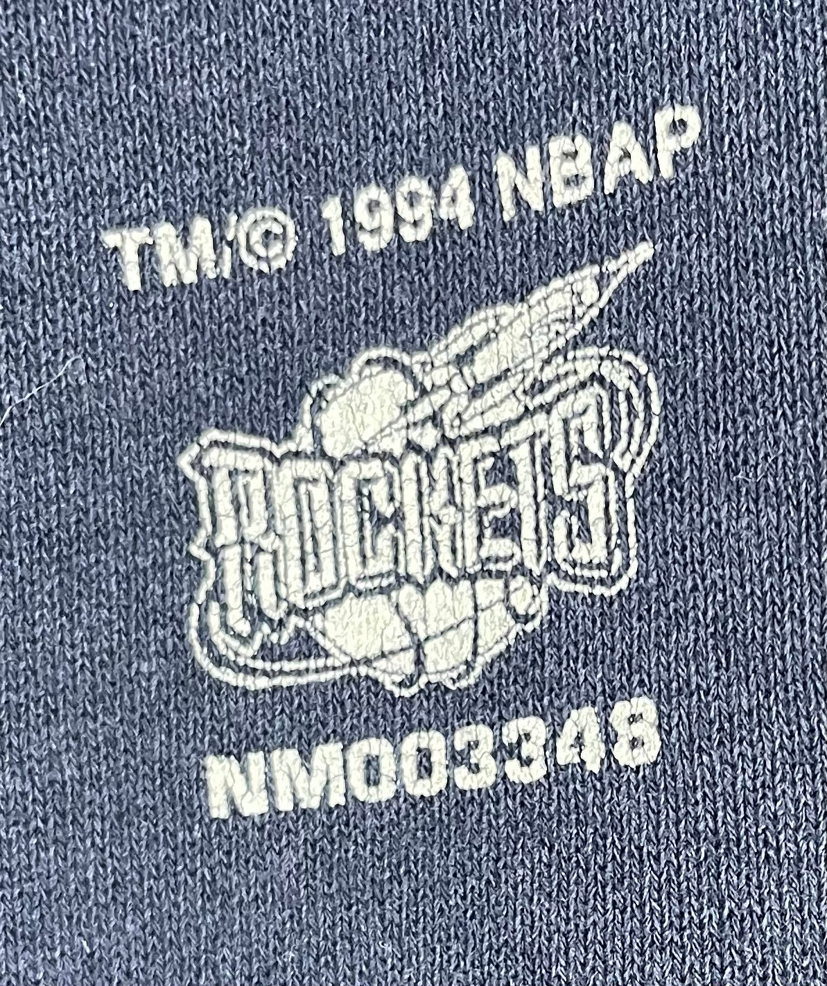 LEE Vintage Sweater Houston Rockets 1994 Blau Größe XXL