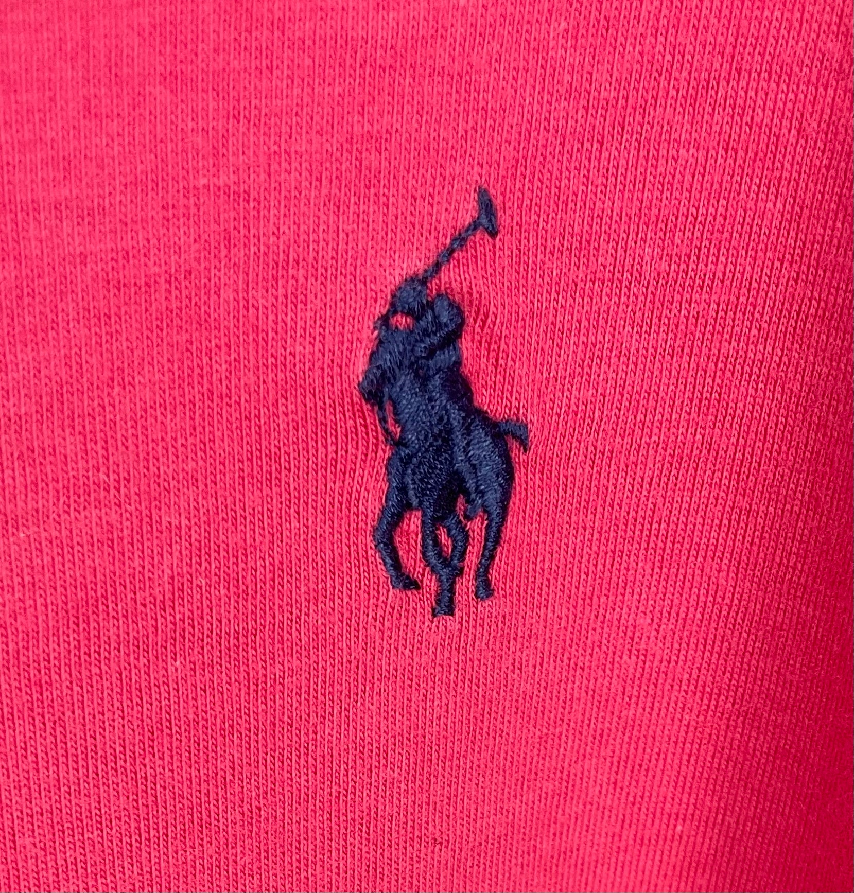 Ralph Lauren Basic T-Shirt Rot Größe XXL