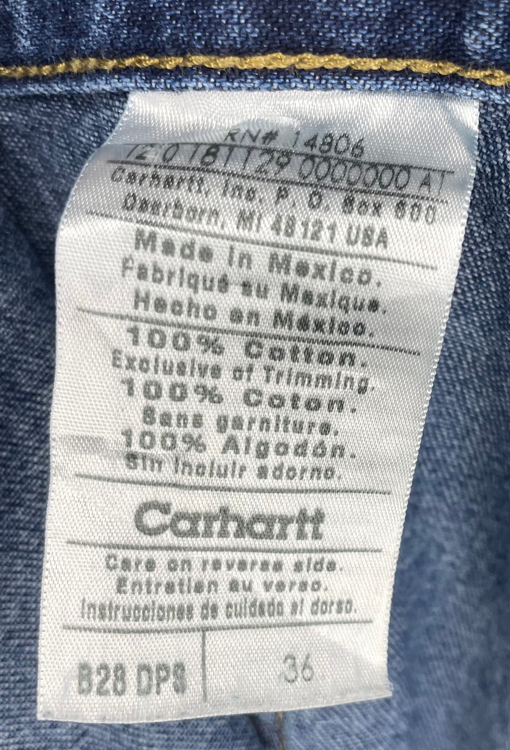 Carhartt Jeans Shorts Blau Größe L (36)