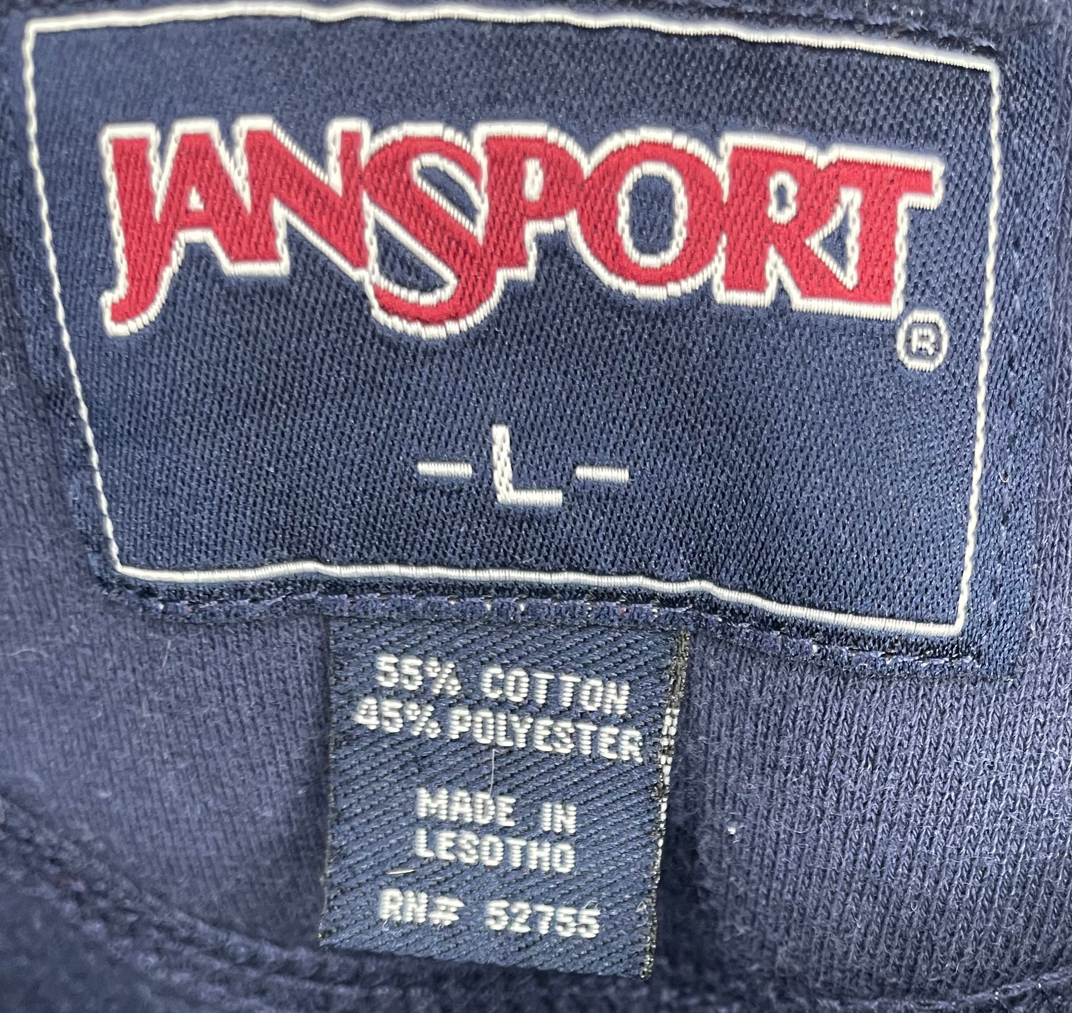 JANSPORT Vintage Sweater Notre Dame Blau Größe L