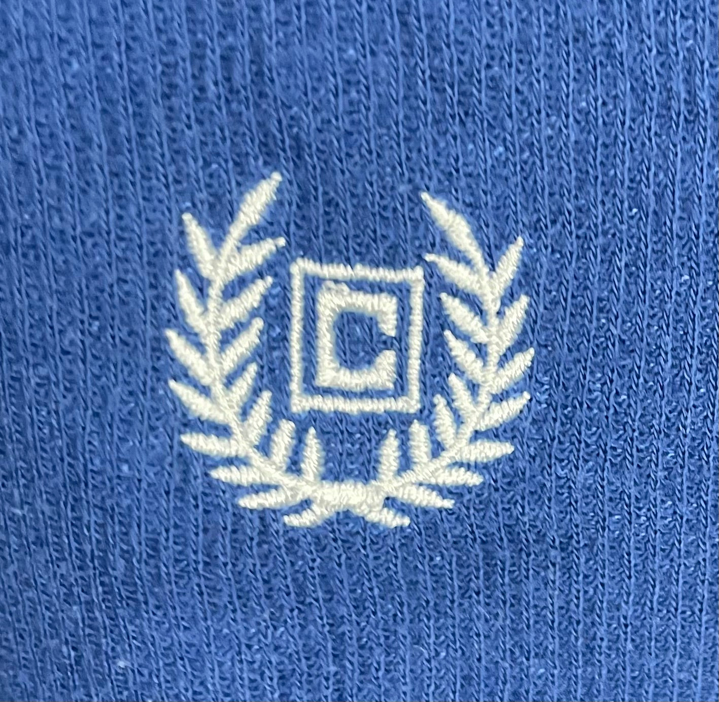 Chaps Vintage Q-Zip Pullover Blau Größe M