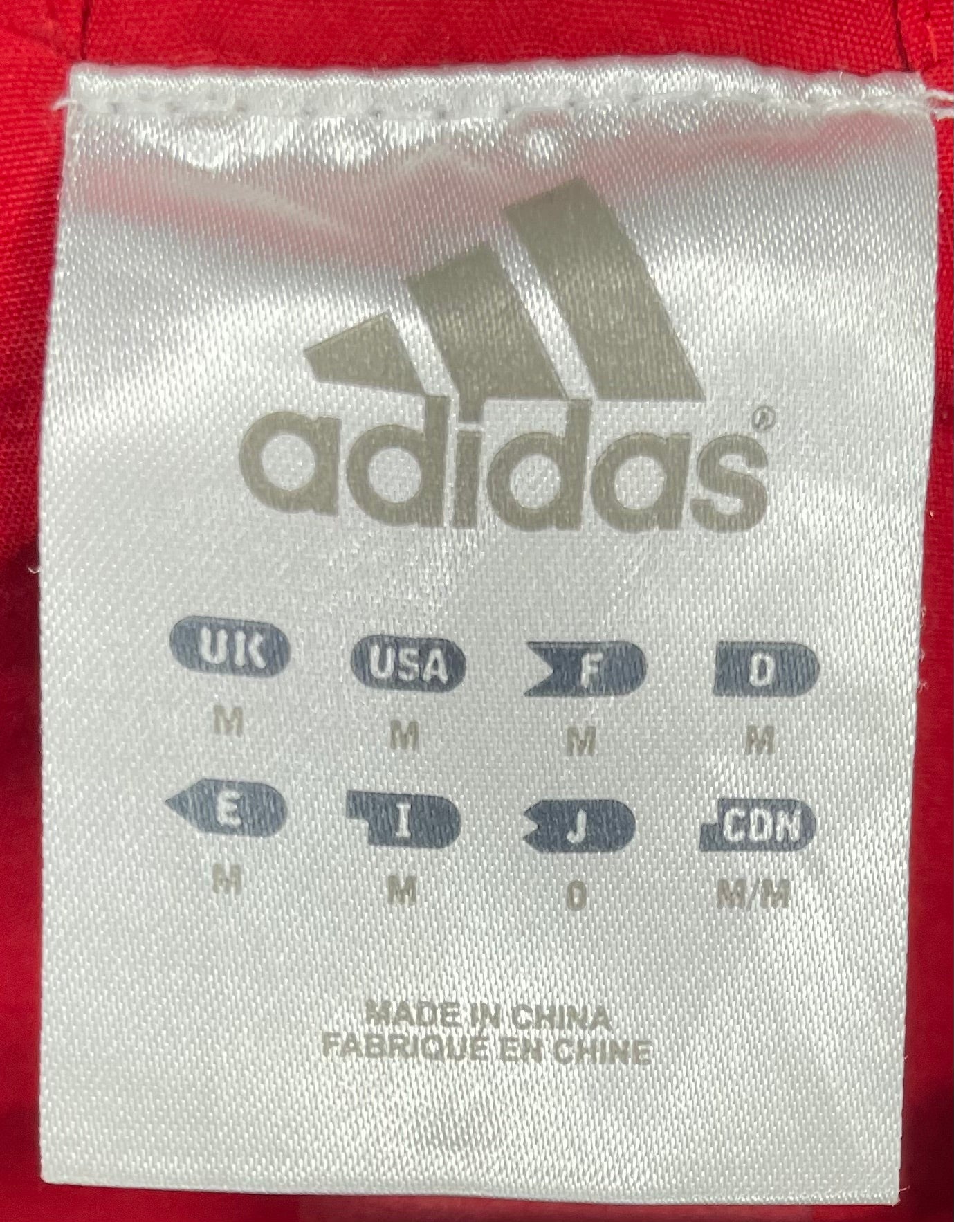 Adidas Trainingsjacke Rot Größe M