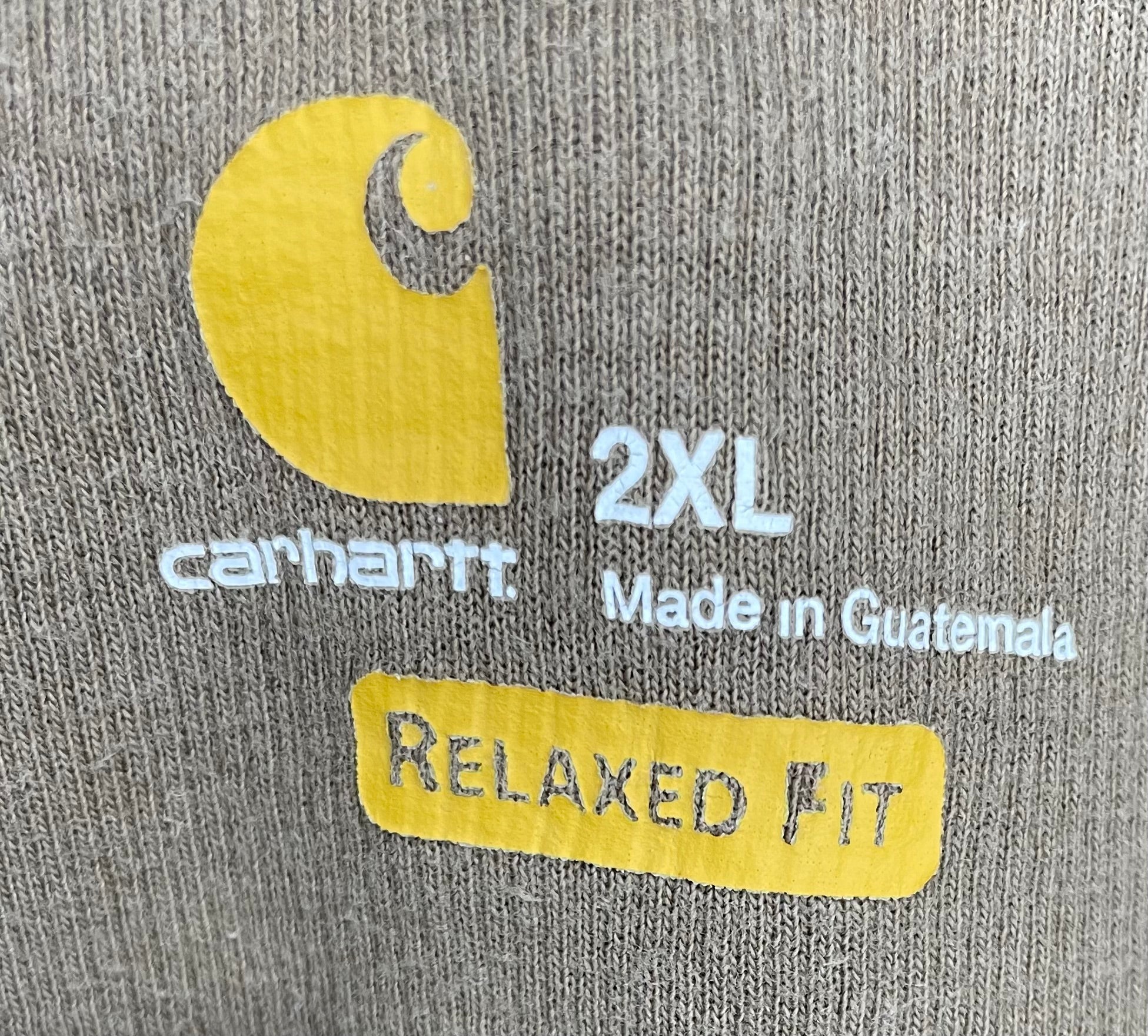 Carhartt Q-Zip Sweater Braun Größe XXL