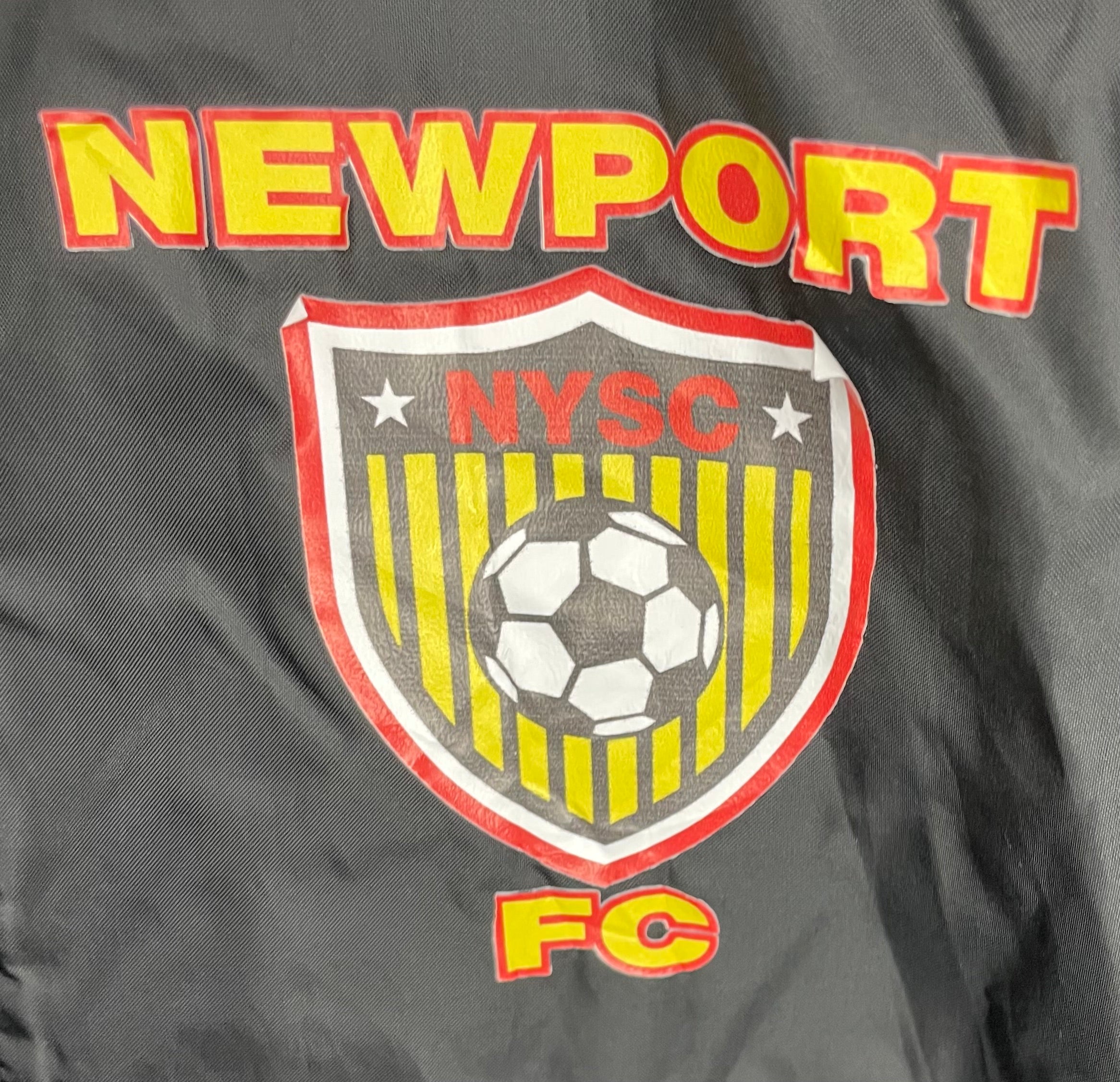 Adidas Regenjacke Newport FC Schwarz Größe S