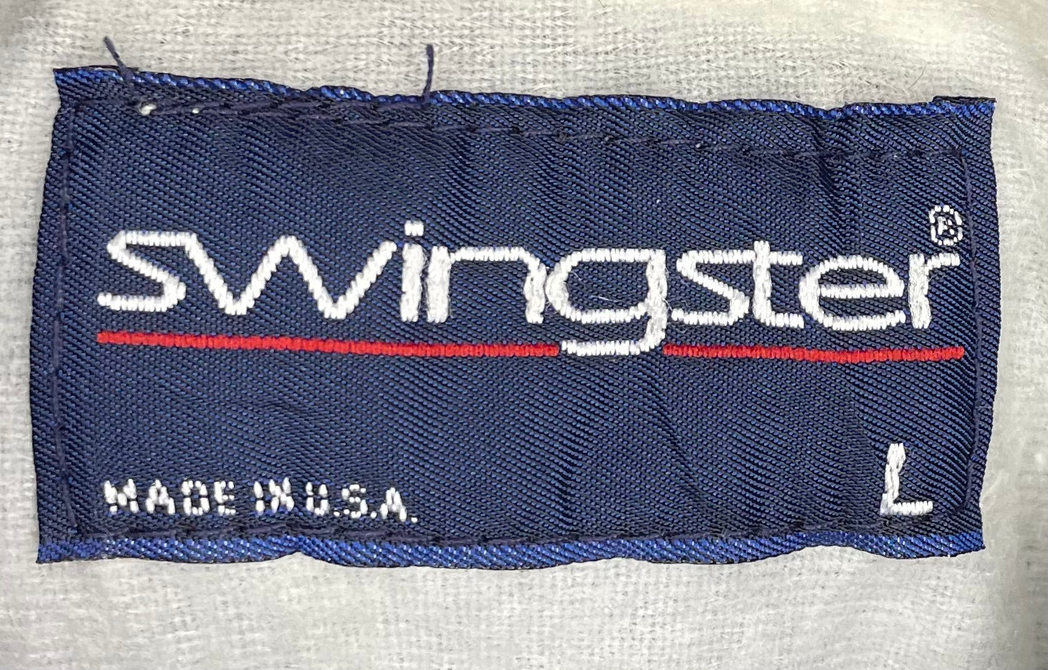 Swingster Baseball Jacke GoodYear Blau Größe L