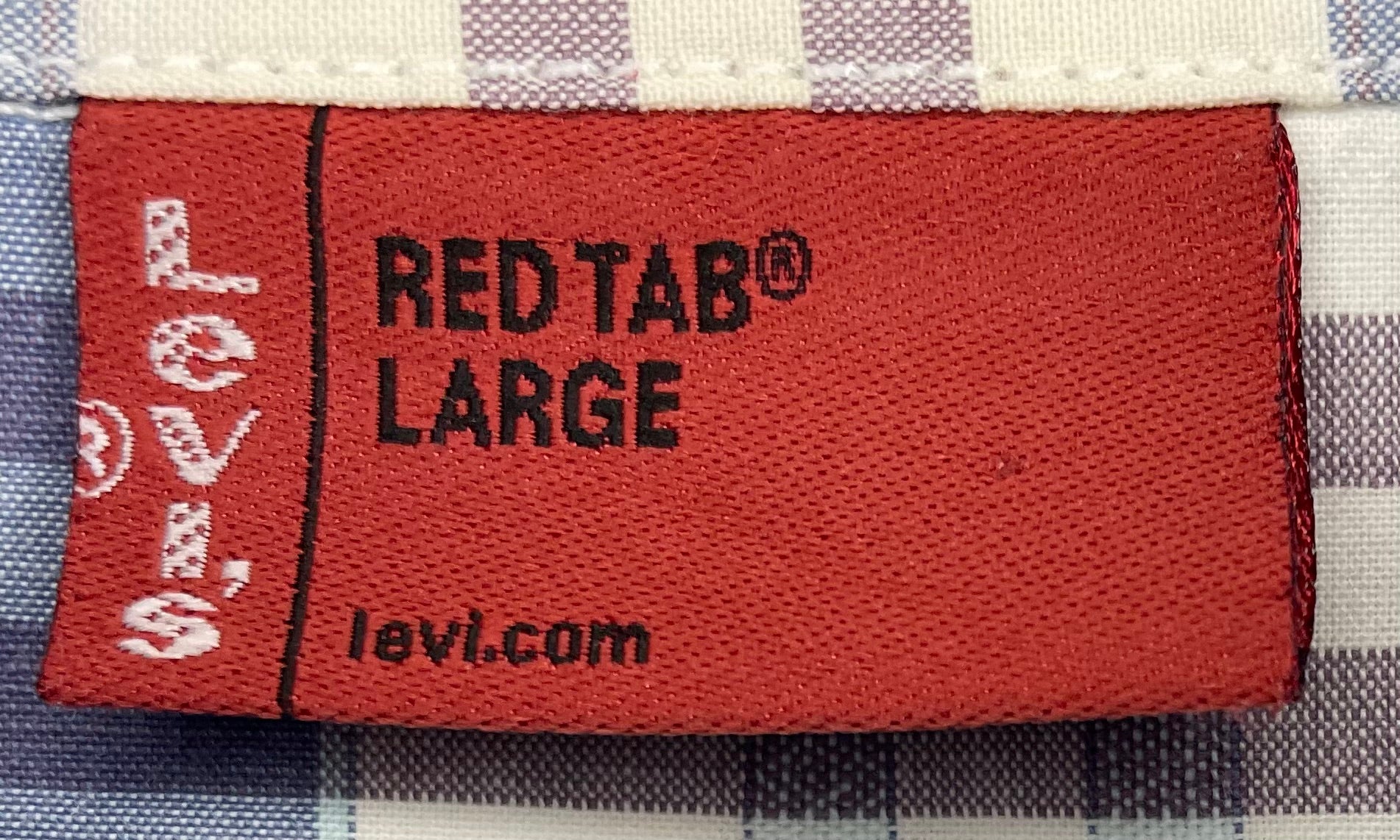 Levi's Vintage Hemd kariert Blau Größe L