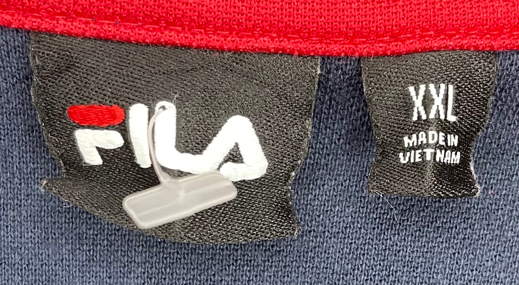 Fila Vintage Trainingsjacke Blau/Weiß Größe XXL Kinder