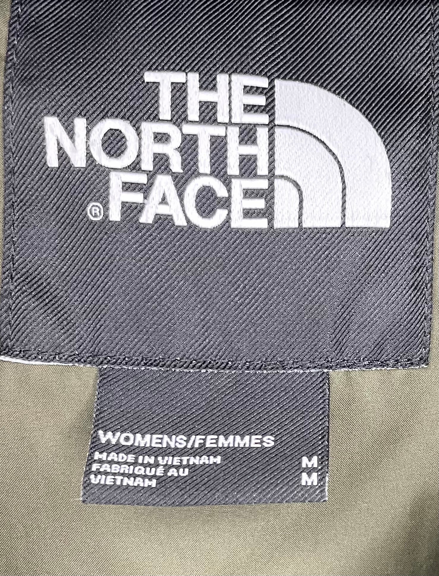 The North Face Daunenmantel 550 Olivgrün Größe M Damen