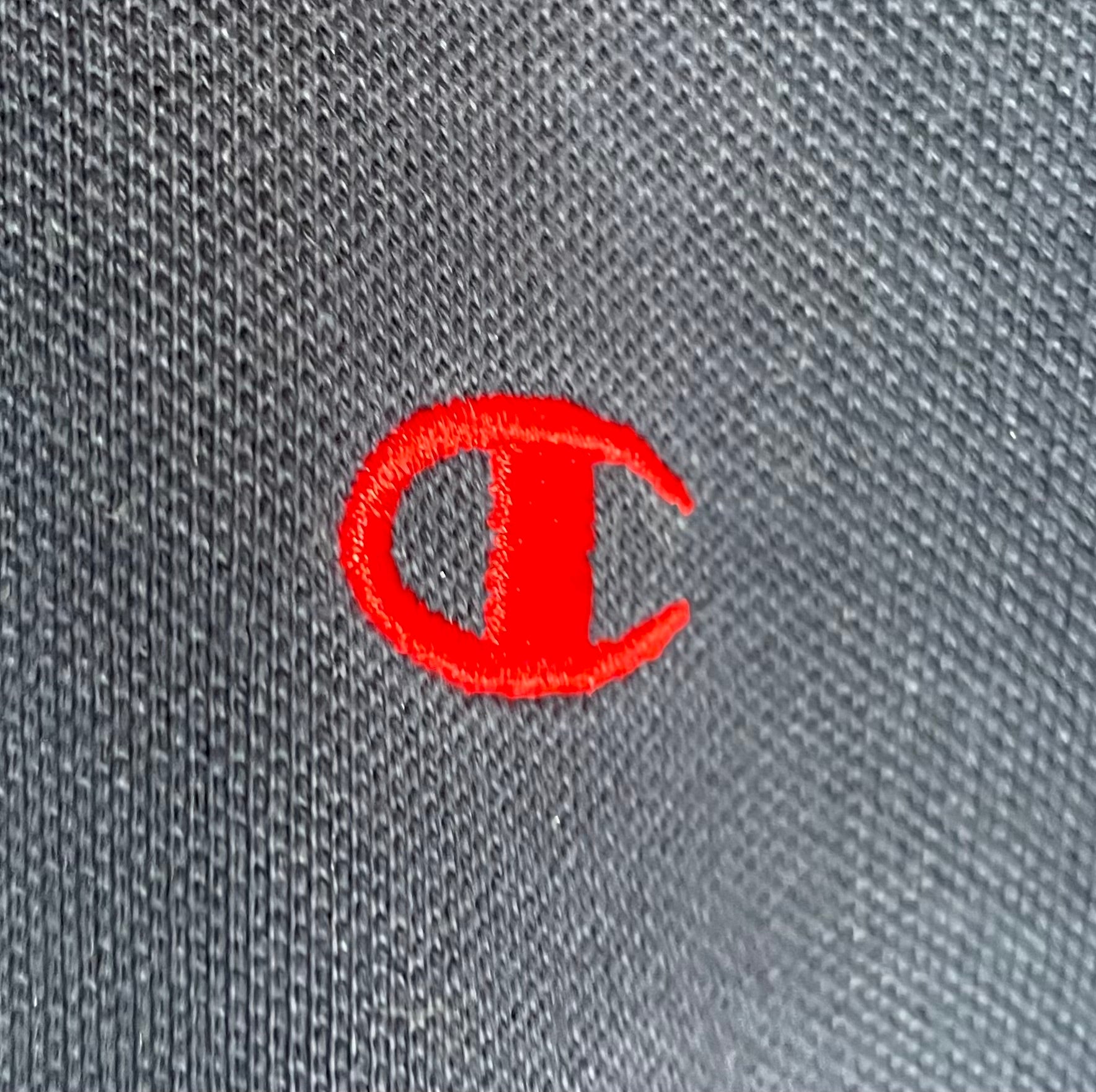 Champion Vintage Poloshirt Blau/Rot Größe L Kinder