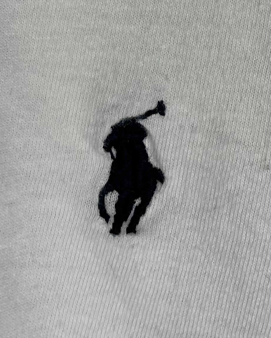 Ralph Lauren Basic T-Shirt Weiß Größe M