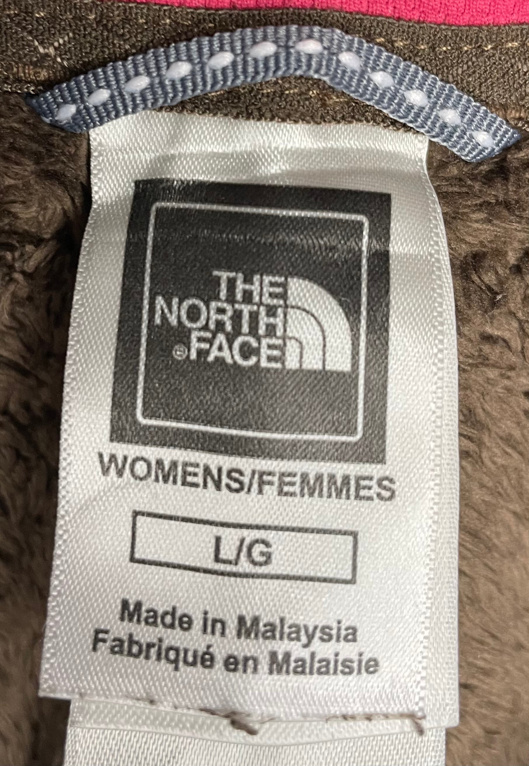 The North Face Q-Zip Fleece Sweater Braun Damen Größe L