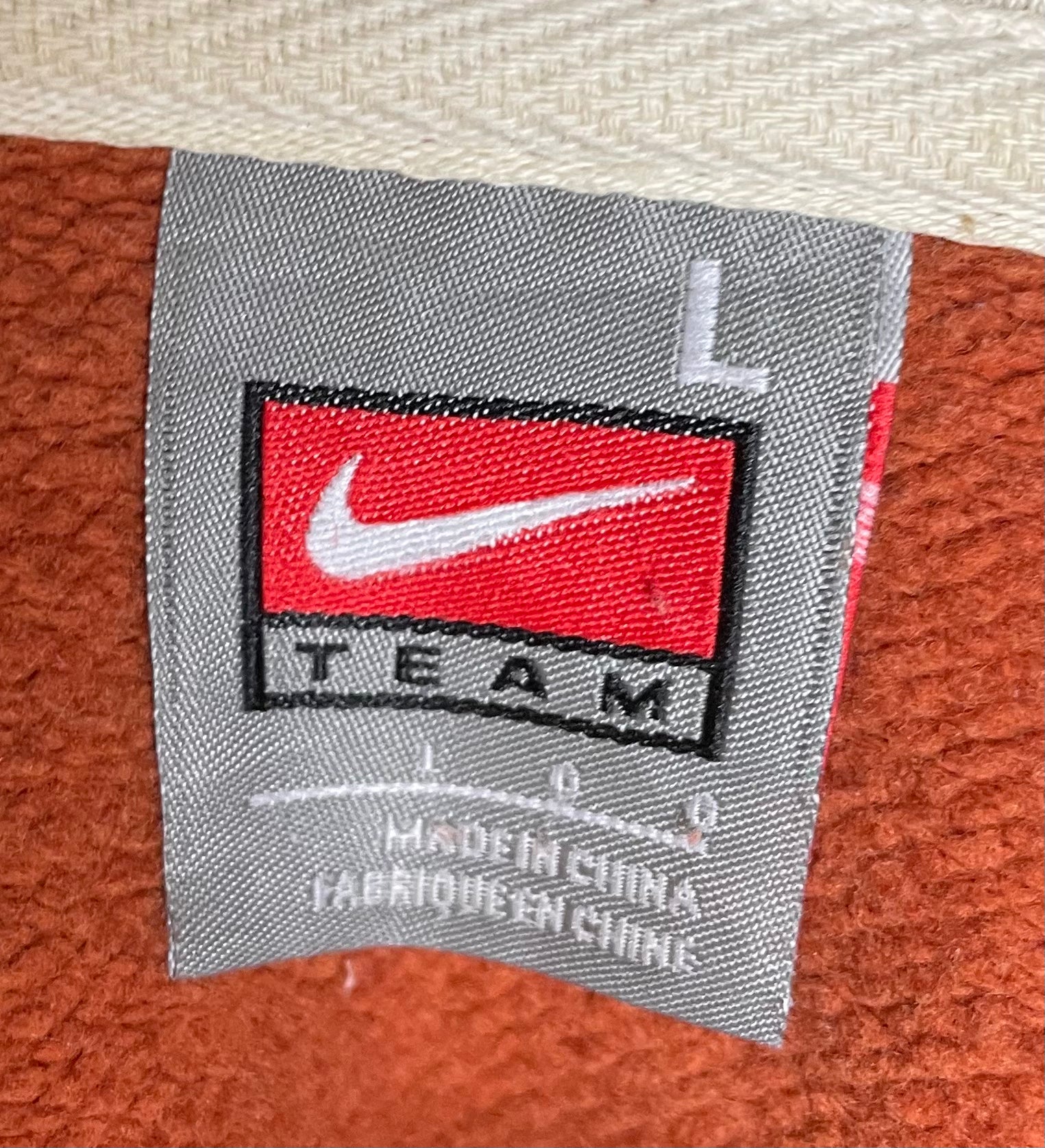 Nike Vintage Hoodie Texas Longhorns Braun Größe L