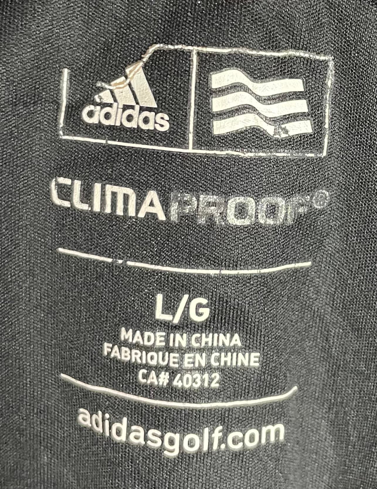 Adidas Trainingsjacke Schwarz Größe L