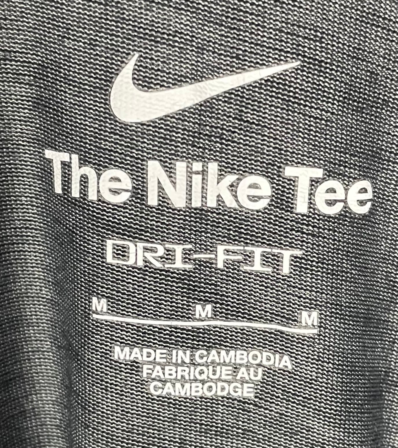 Nike T-Shirt Schwarz Größe M