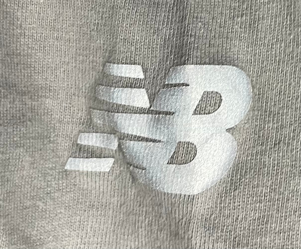 New Balance T-Shirt Grau Größe XXL
