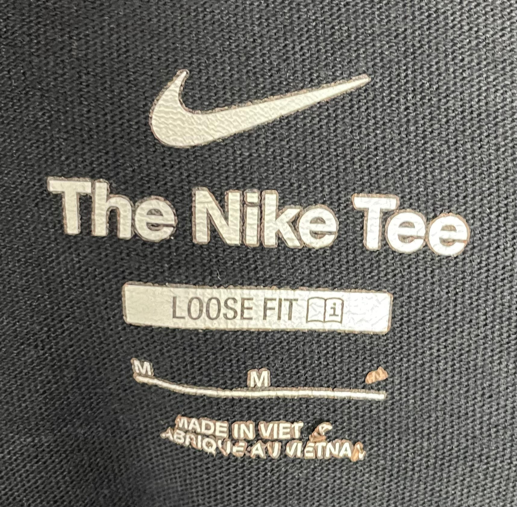 Nike Air T-Shirt Basketball Cold as Ice Schwarz Größe M