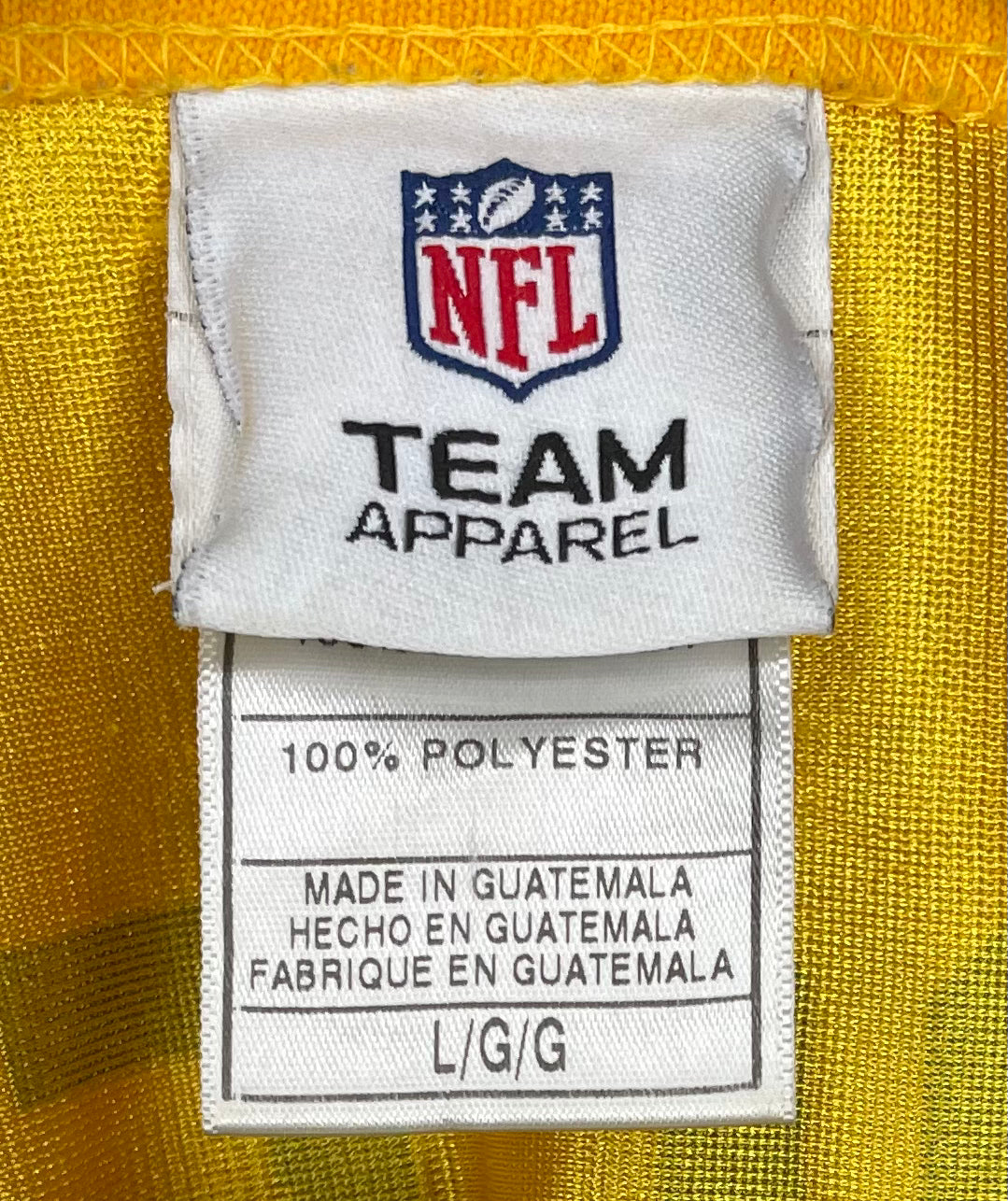 NFL Green Bay Packers Jersey #12 Aaron Rodgers Gold Größe L