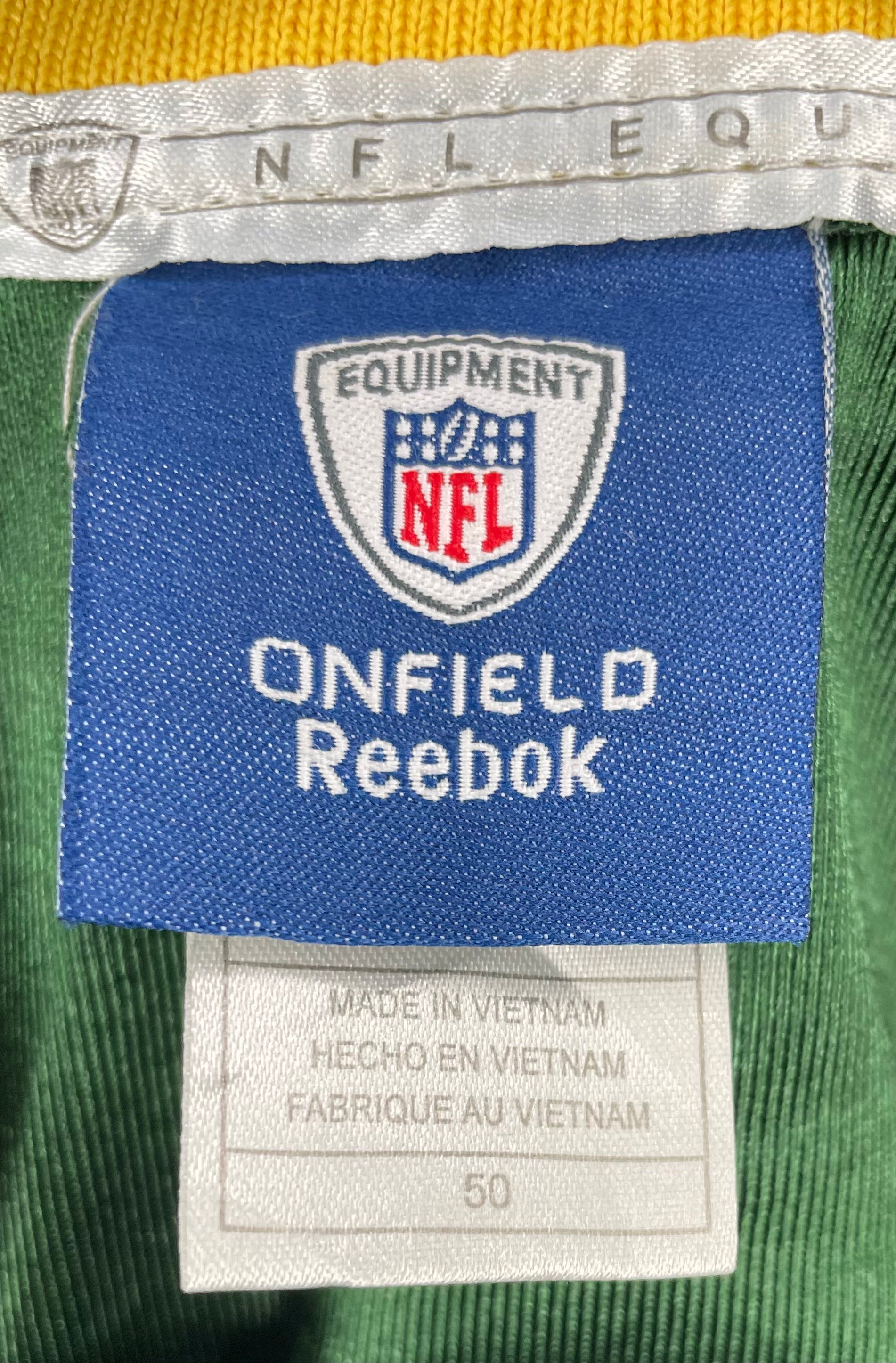 Reebok OnField Jersey Green Bay Packers #12 Aaron Rodgers Grün Größe L