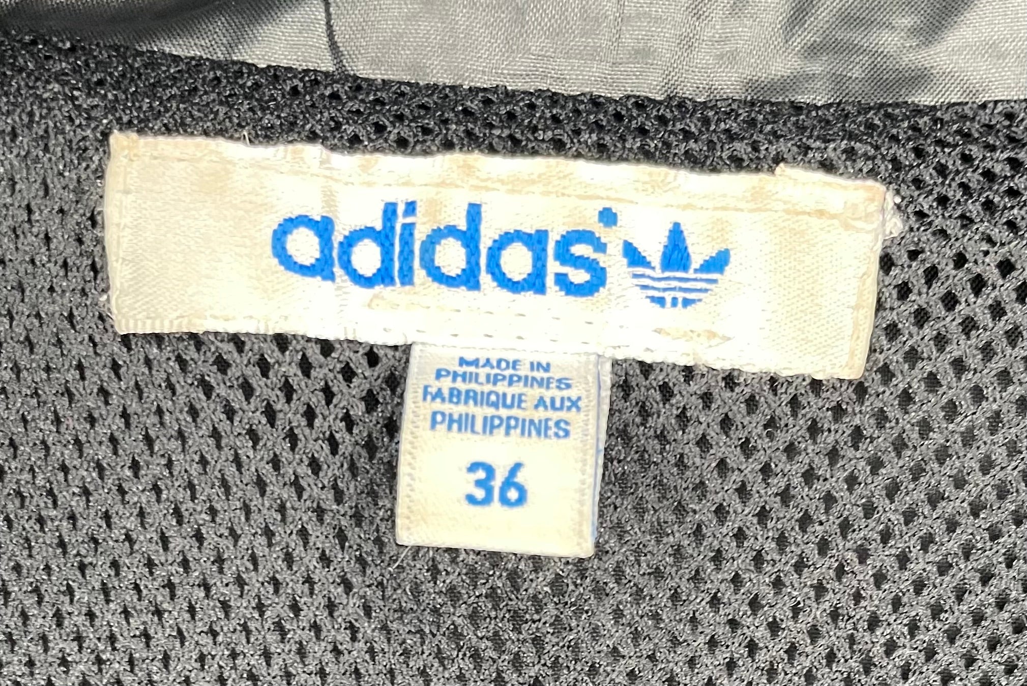 Adidas Vintage Trainingsjacke Schwarz Größe S Damen