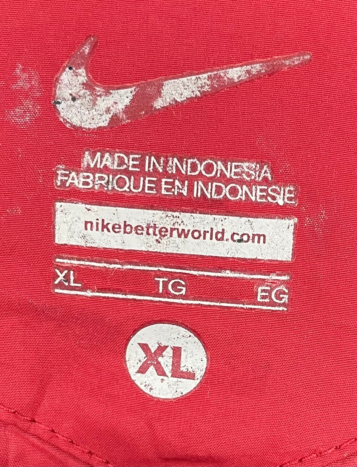 Nike Regenjacke University of Oklahoma Rot Größe XL