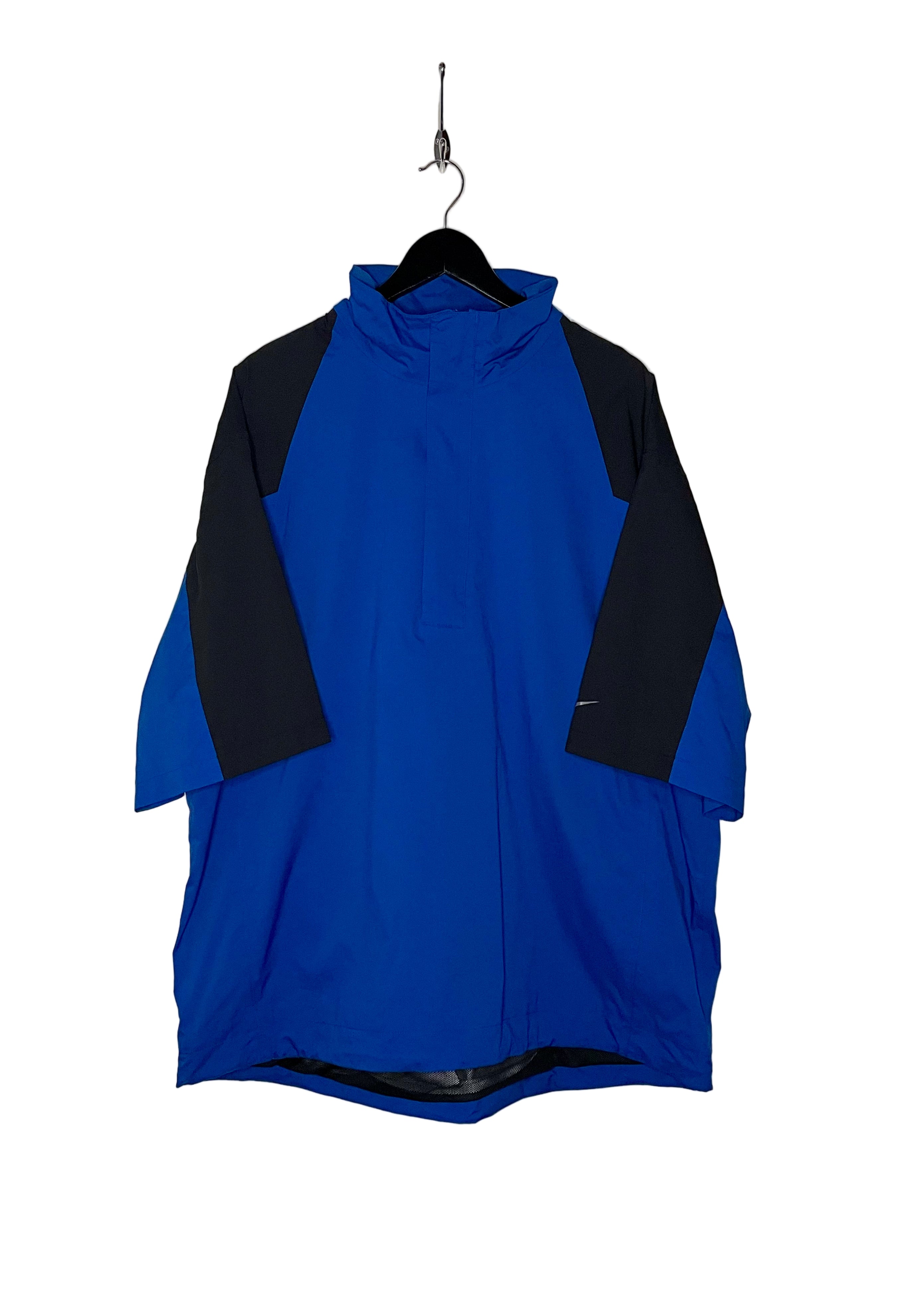 Nike Golf kurzarm Windbreaker Blau/Schwarz Größe XXL