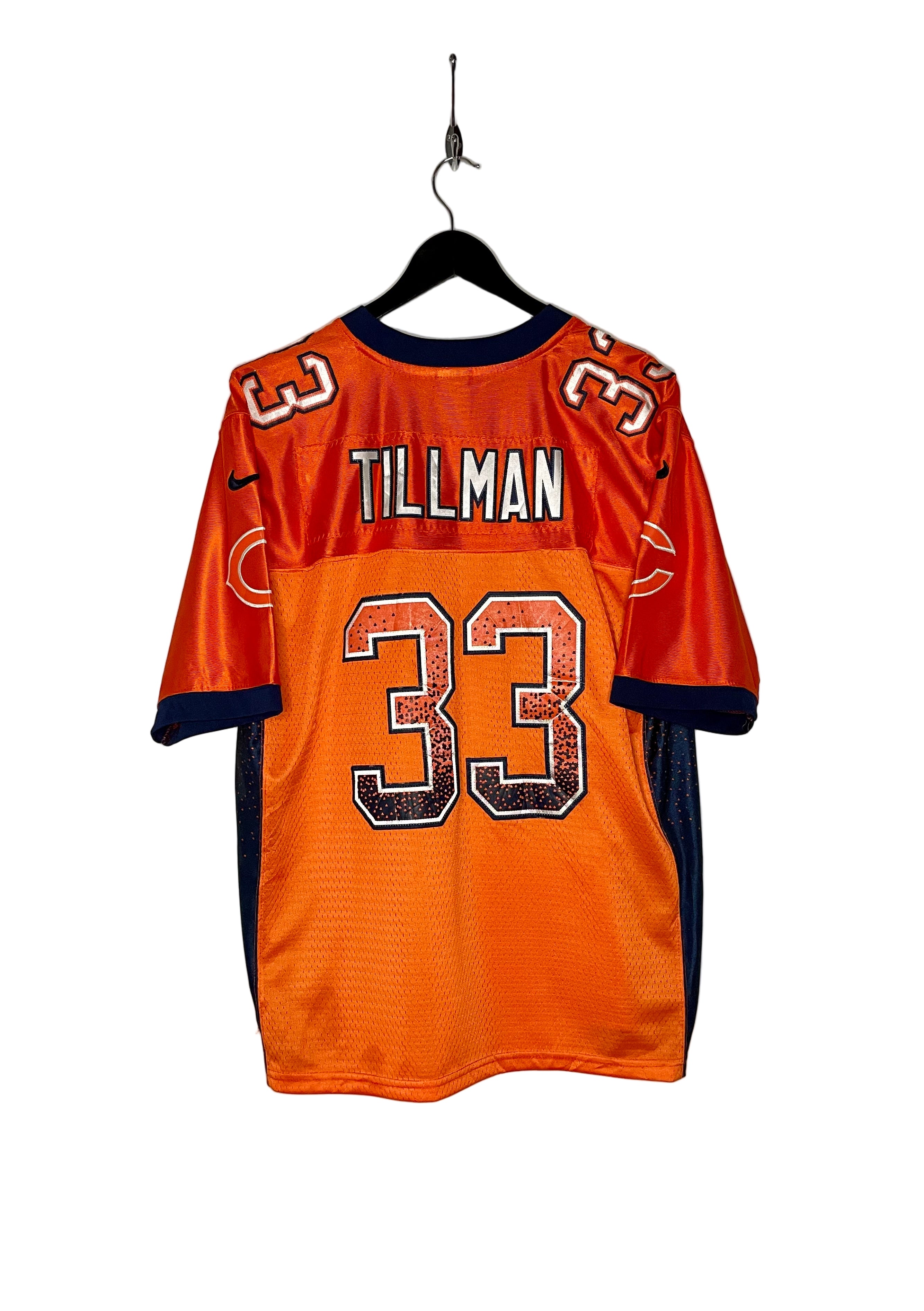 Nike OnField Chicago Bears Jersey #33 Charles Tillman Orange Größe L (44)