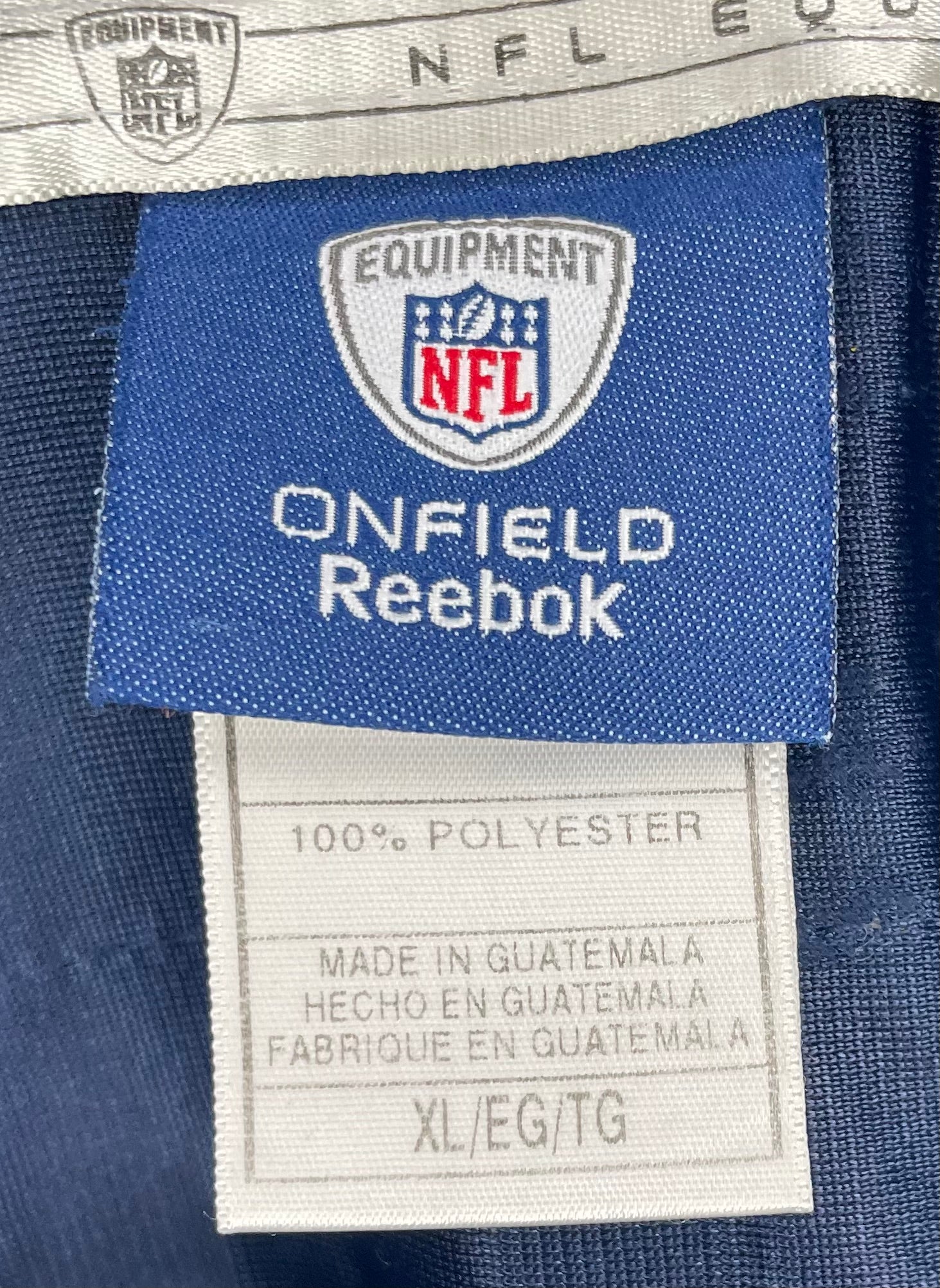 Reebok OnField San Diego Chargers Jersey #17 Philip Rivers Blau Größe XL