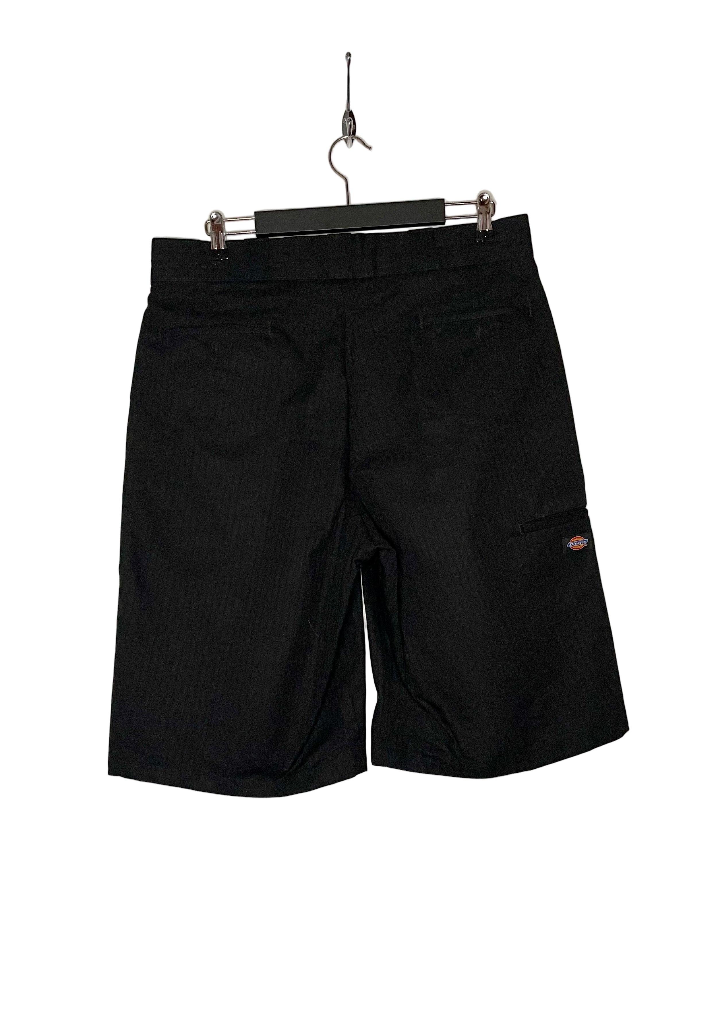 Dickies Vintage Chinoshorts Schwarz Nadelstreifen Größe 36