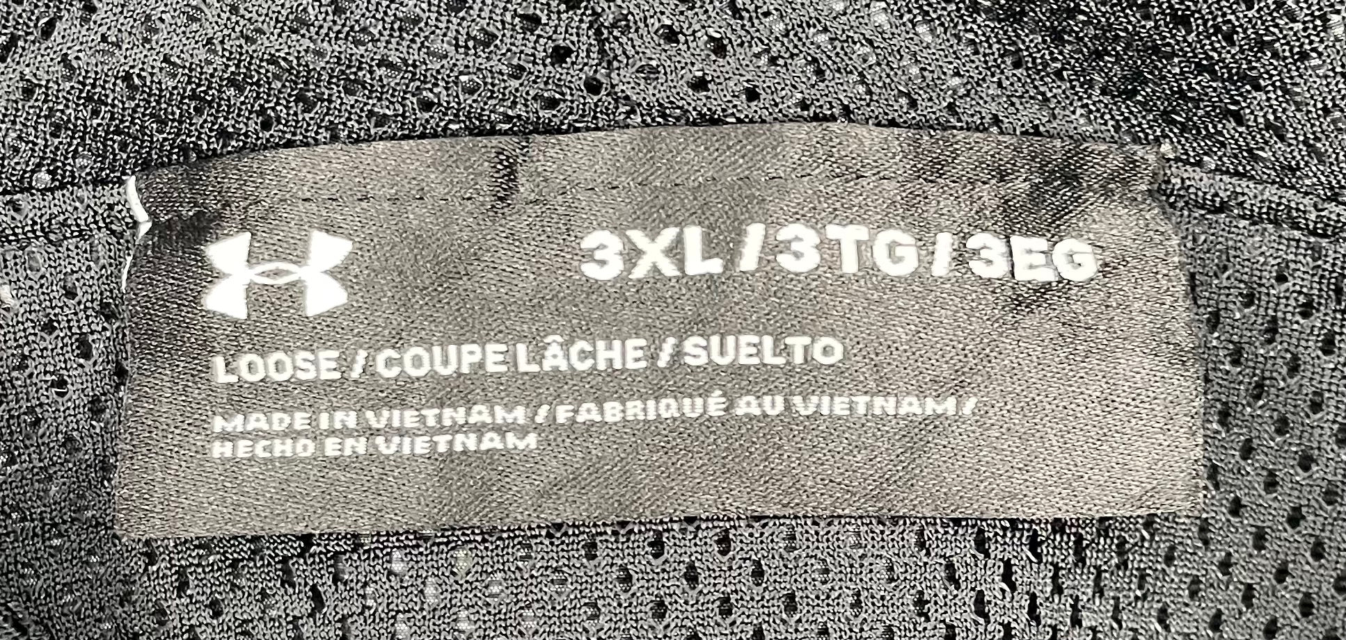 Under Armour Windbreaker Dunkelgrau Größe XXXL