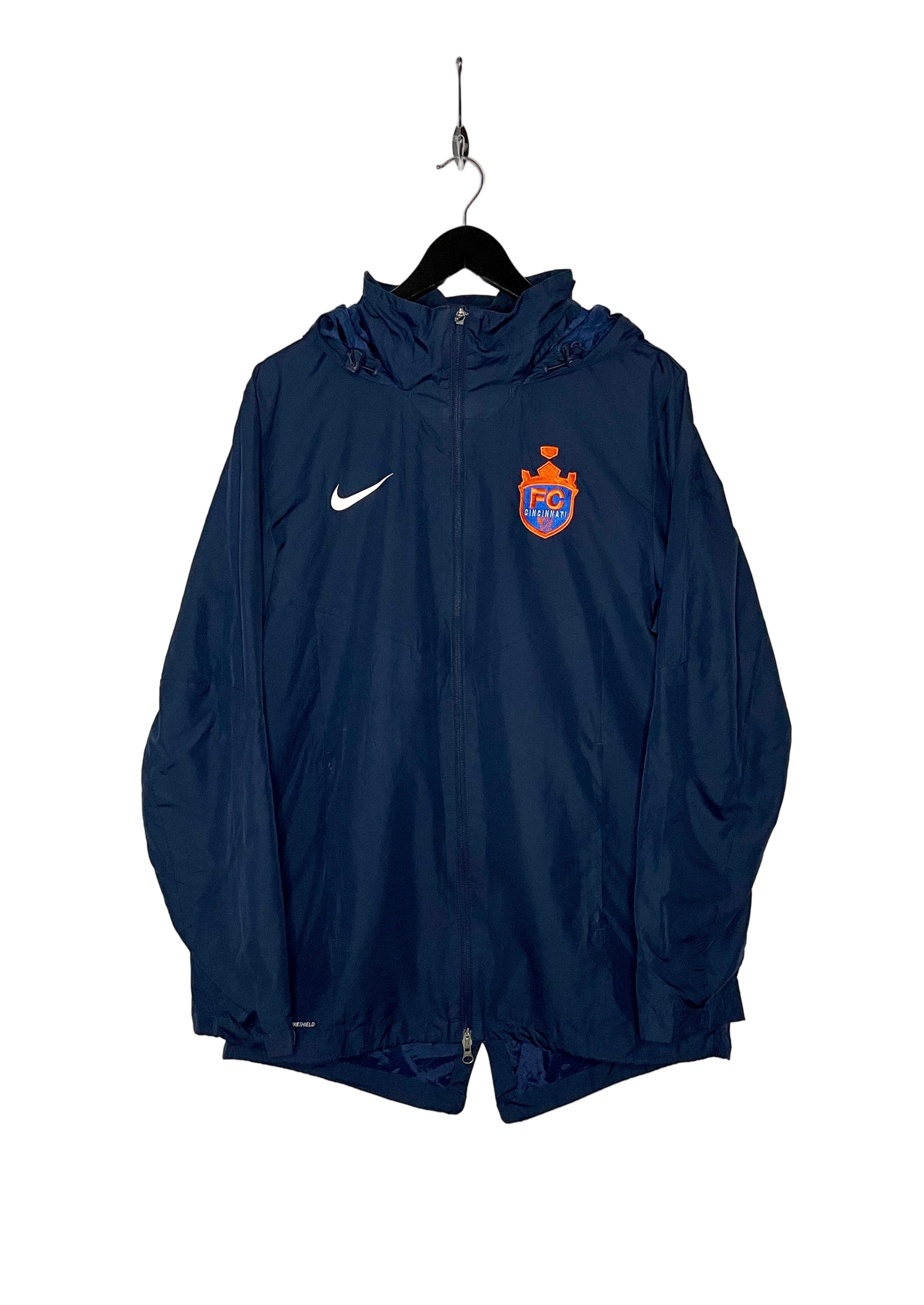 Nike Regenparka FC Cincinnati Blau Größe L
