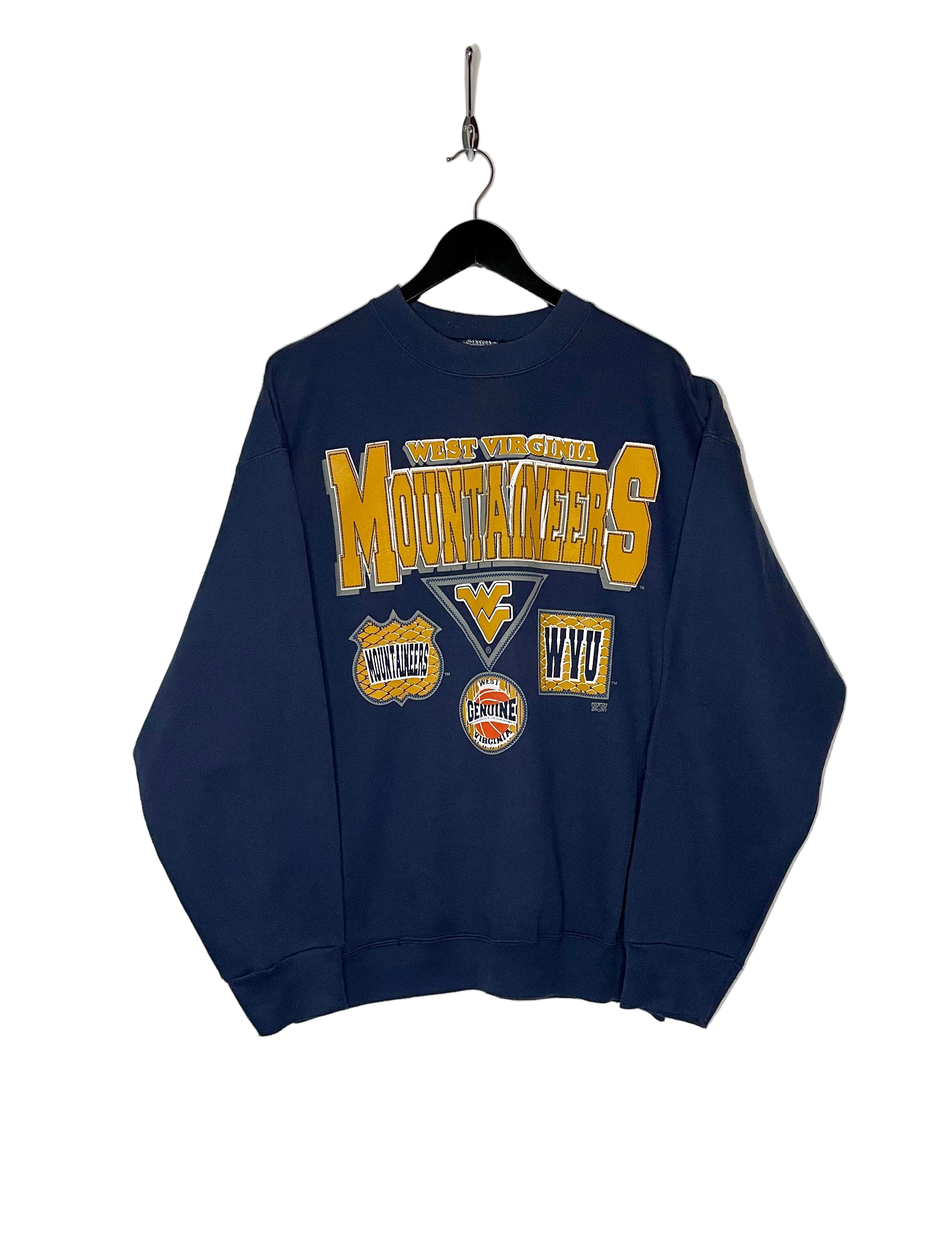 20/20 Sport Sweater West Virginia Mountaneers Blau Größe XL
