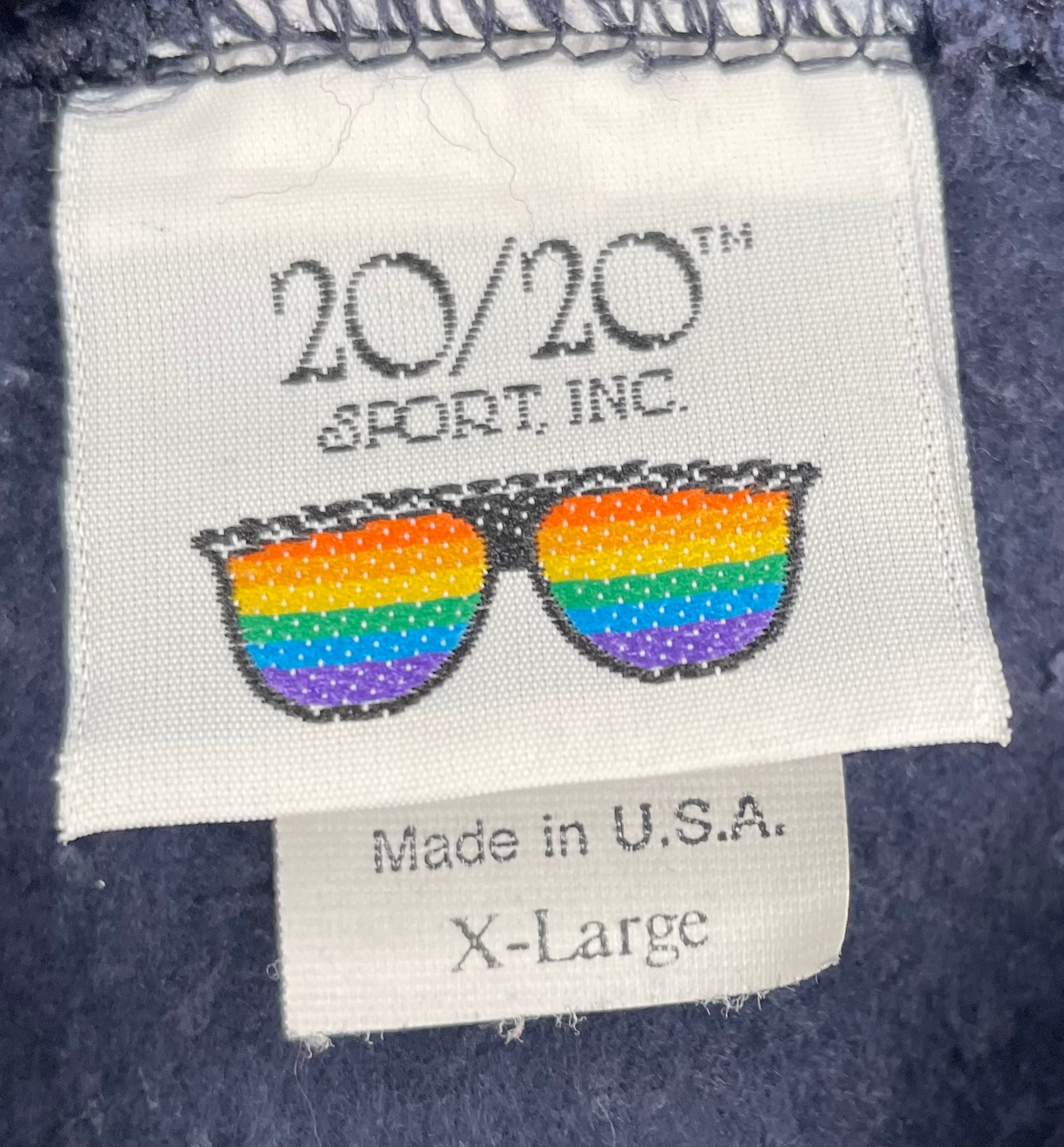 20/20 Sport Sweater West Virginia Mountaneers Blau Größe XL