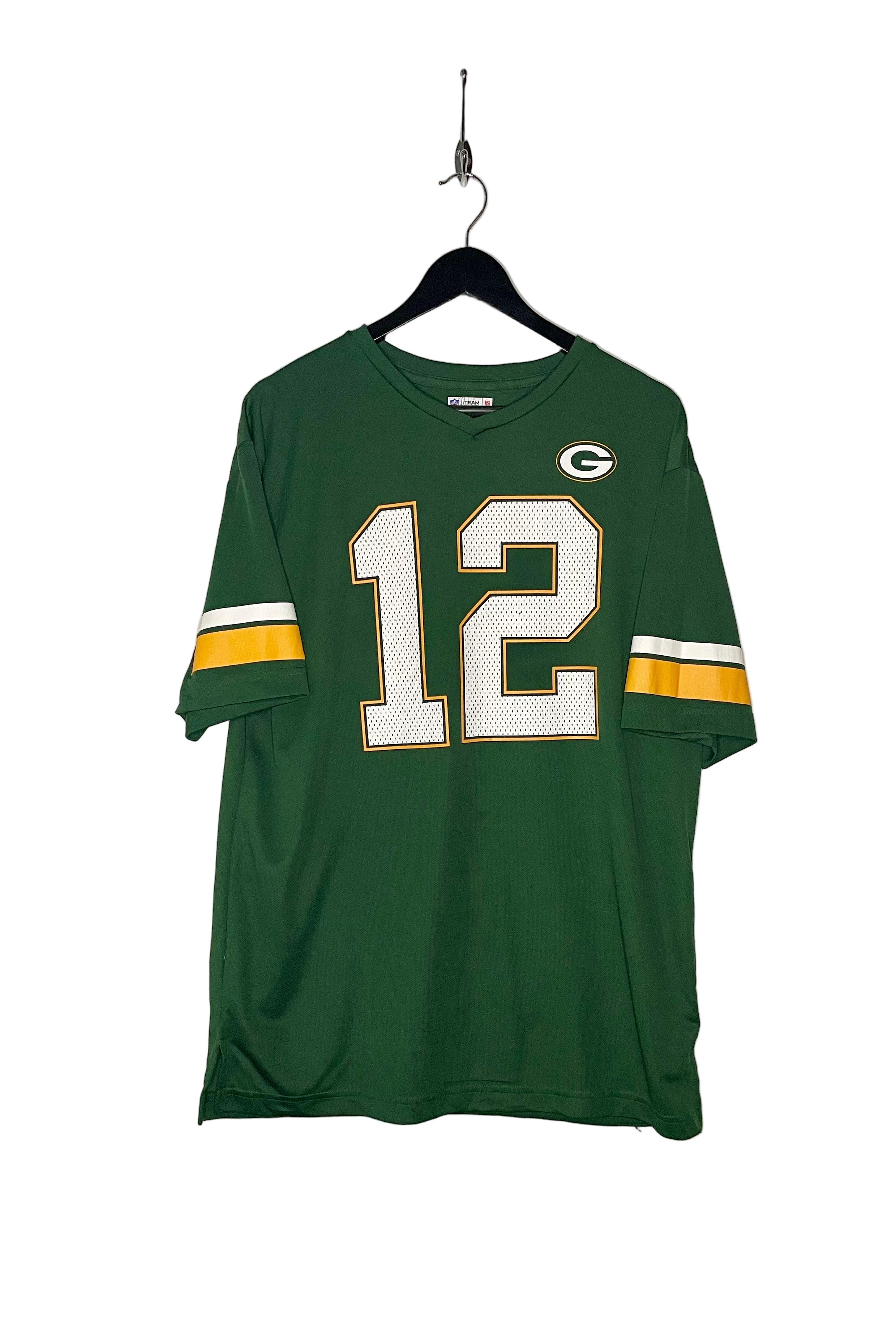 NFL Green Bay Packers Jersey #12 Aaron Rodgers Grün Größe L