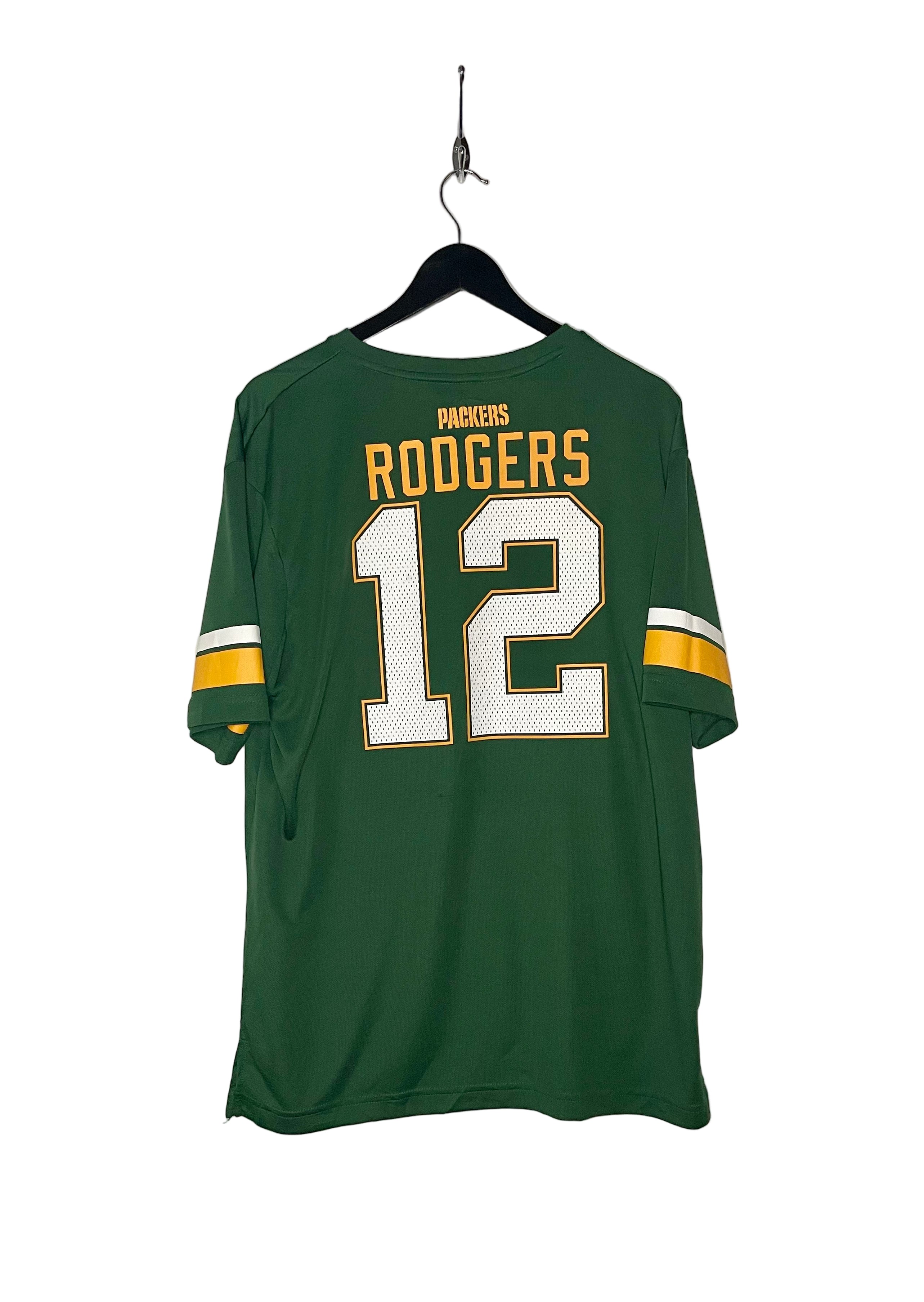 NFL Green Bay Packers Jersey #12 Aaron Rodgers Grün Größe L