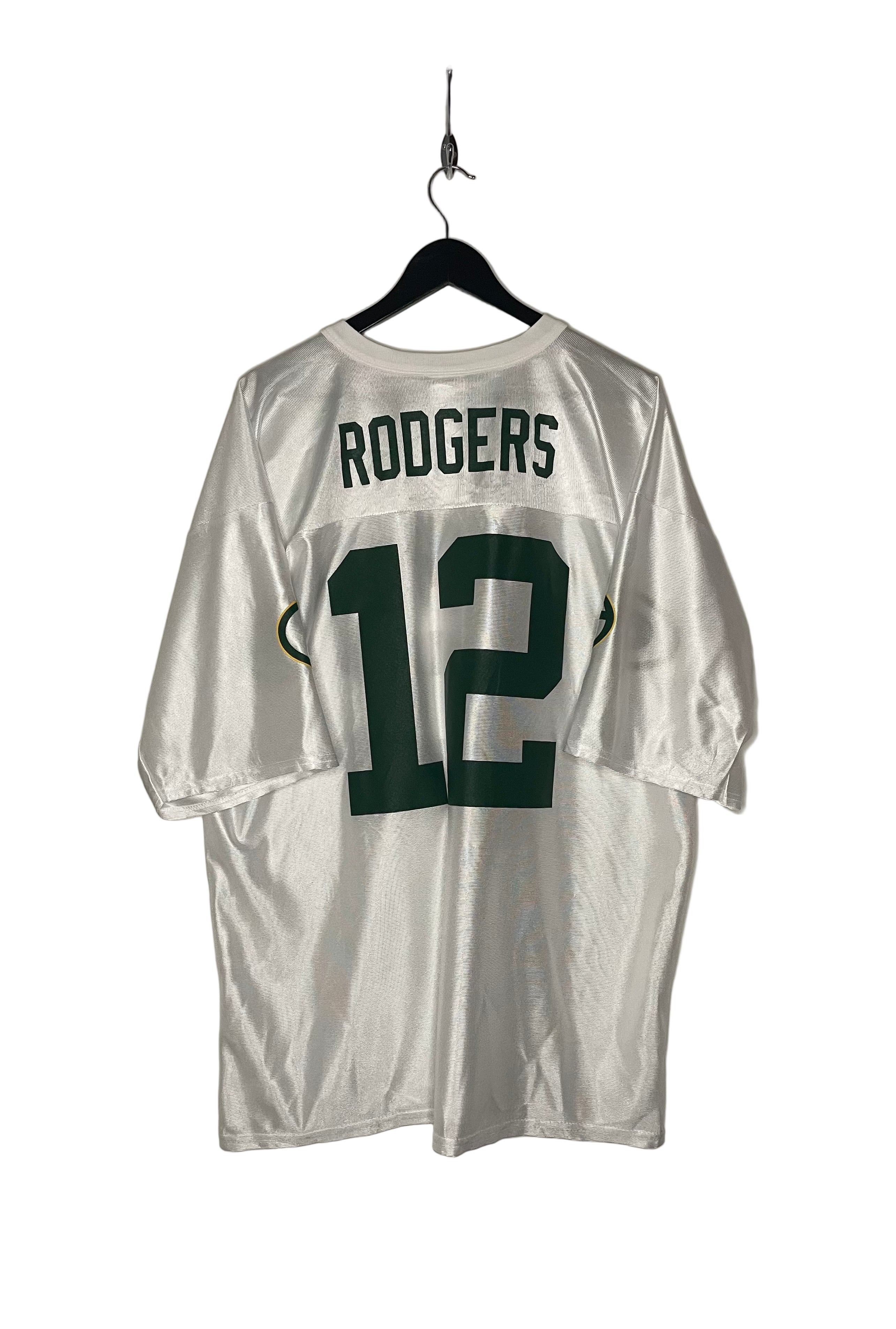 NFL Green Bay Packers Jersey #12 Aaron Rodgers Weiß Größe XL