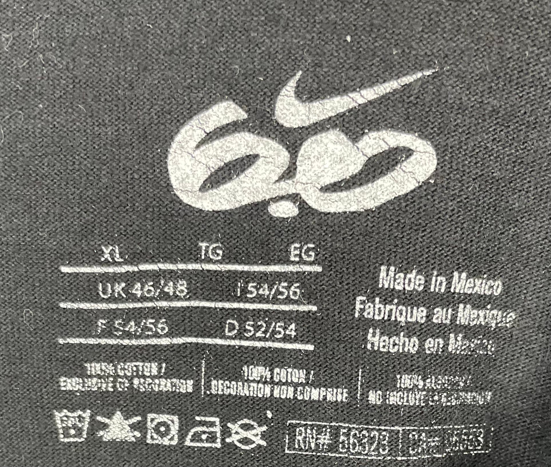 Nike 6.0 T-Shirt Schwarz Größe XL
