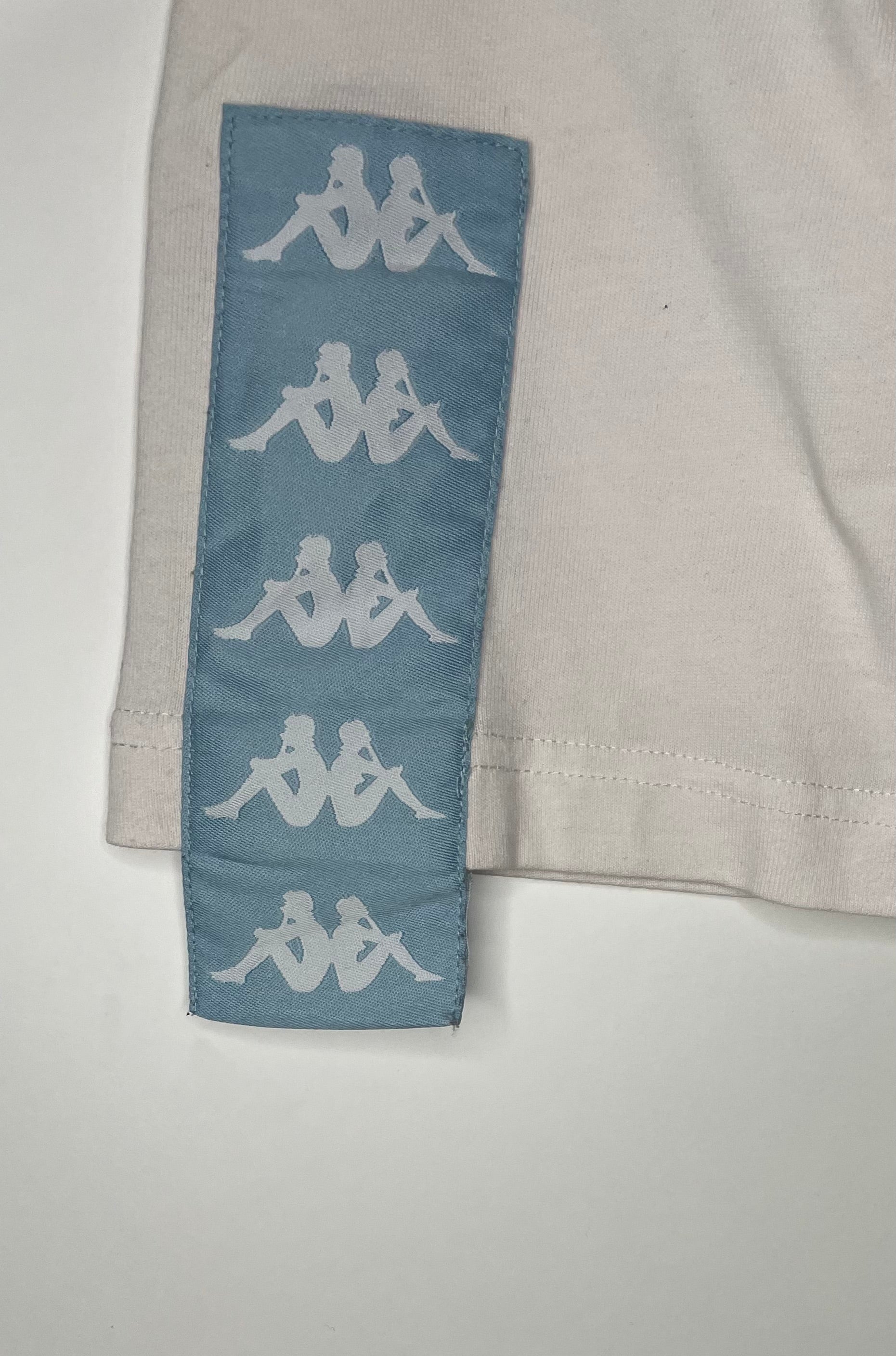 Kappa Vintage T-Shirt Weiß Größe XL