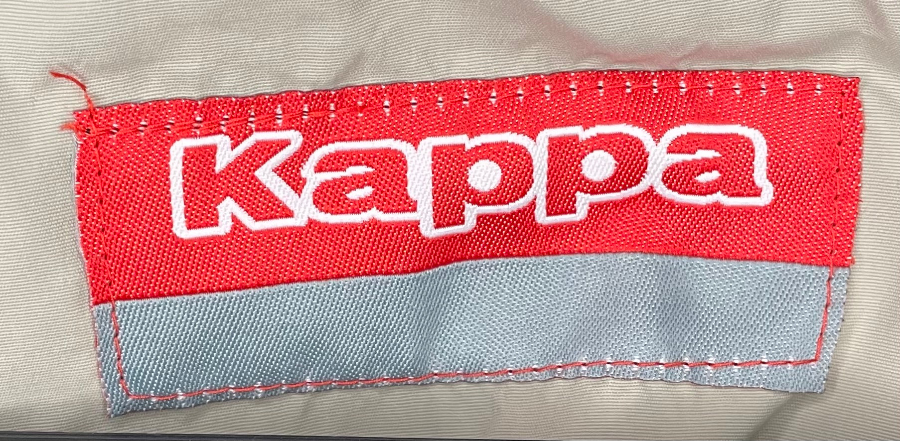 Kappa Vintage Skijacke Schwarz/Beige Größe L