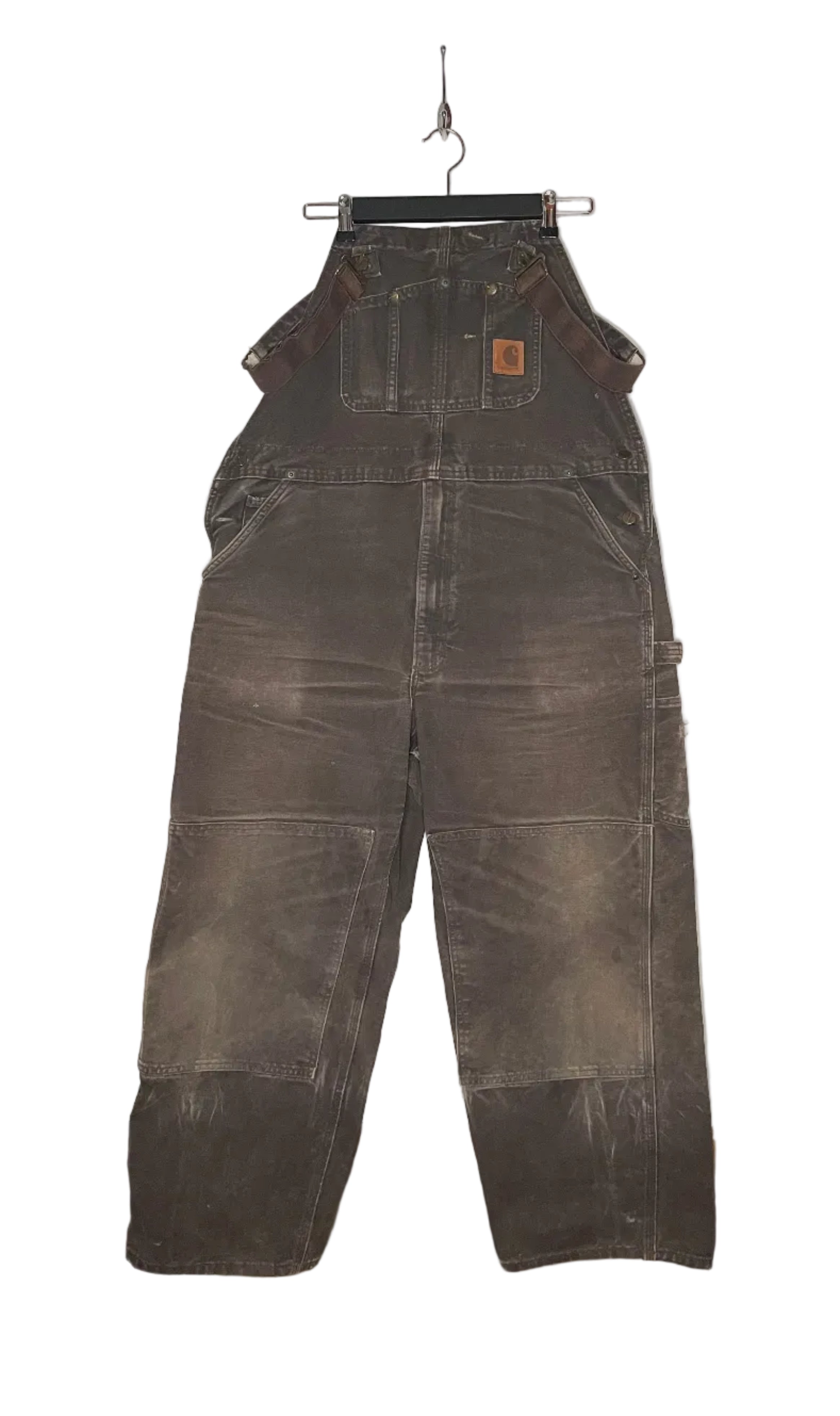 Carhartt Vintage Bib Overall Braun Größe W42 L30