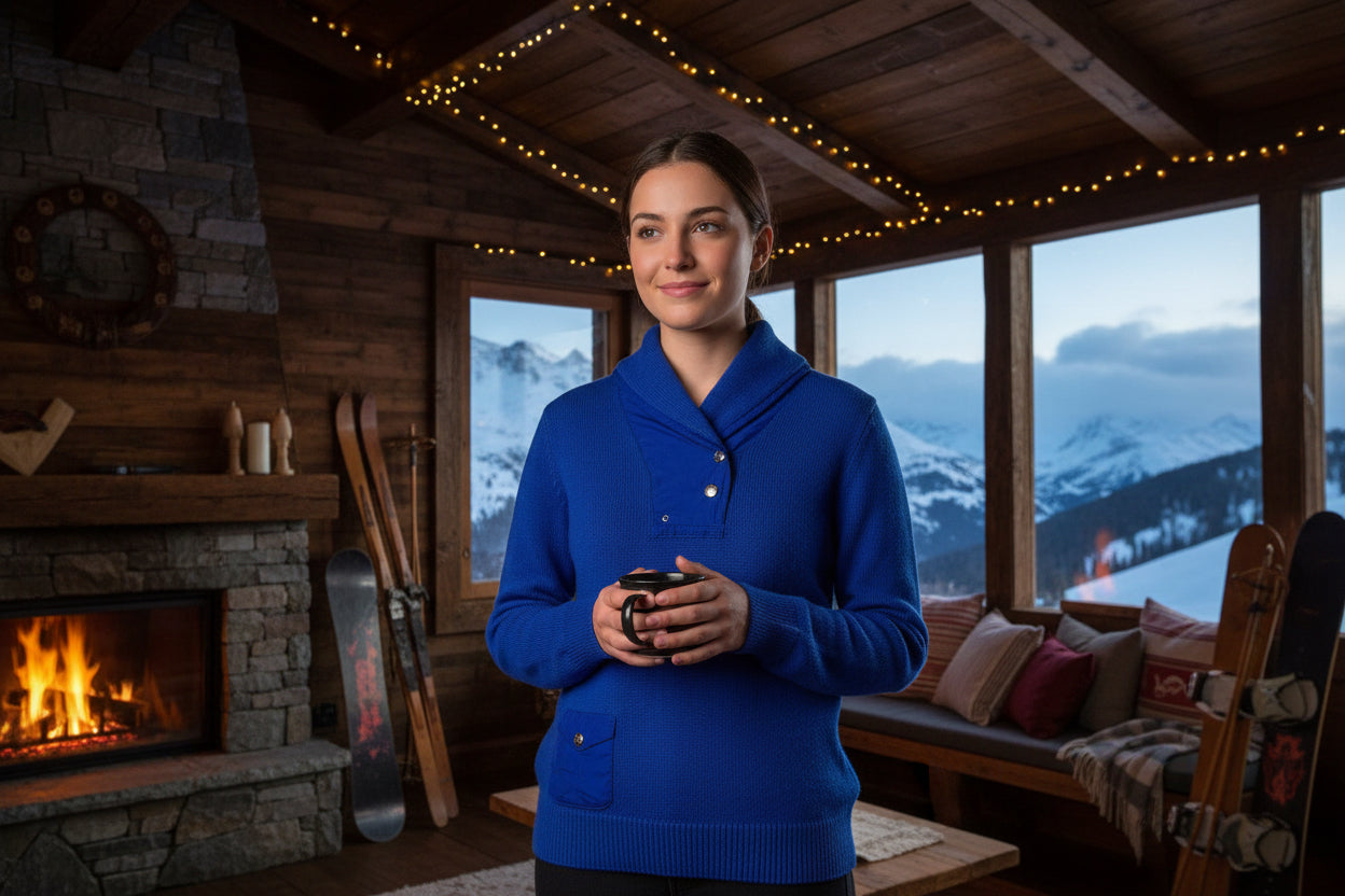 Ralph Lauren Vintage Pullover Blau Größe L Damen