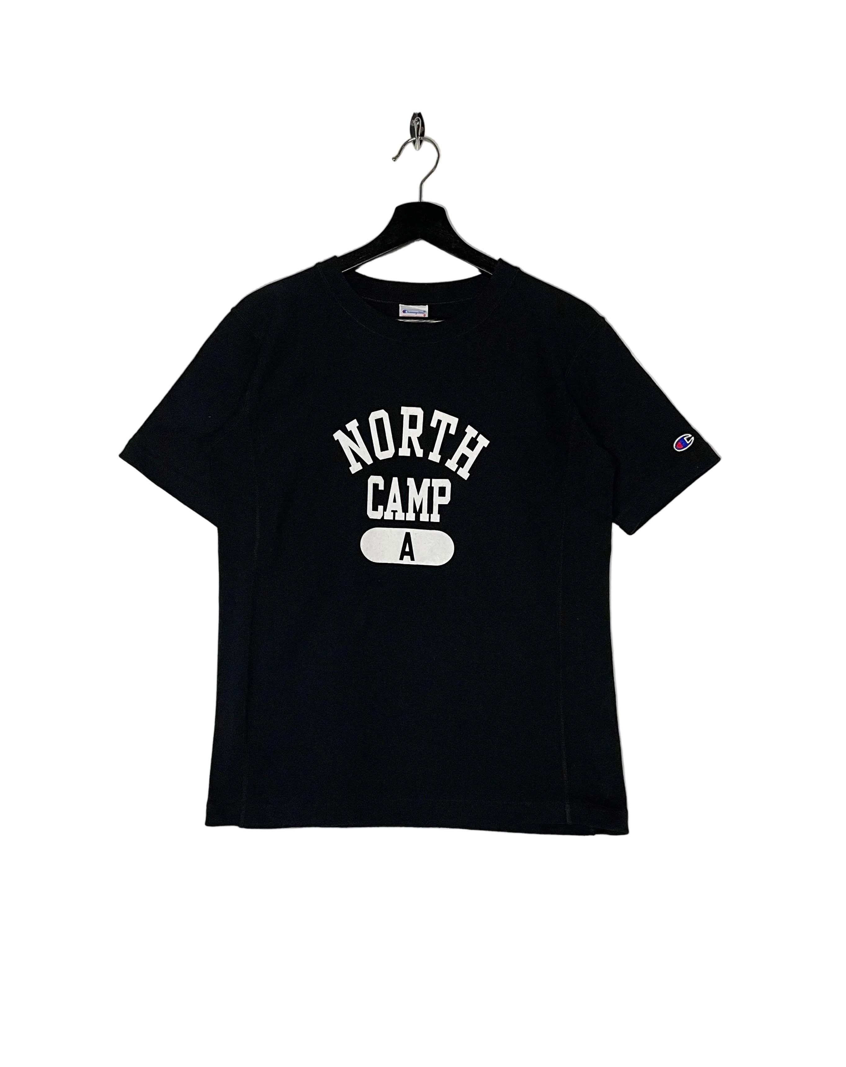 Champion Vintage Reverse Weave T-Shirt Schwarz Größe M