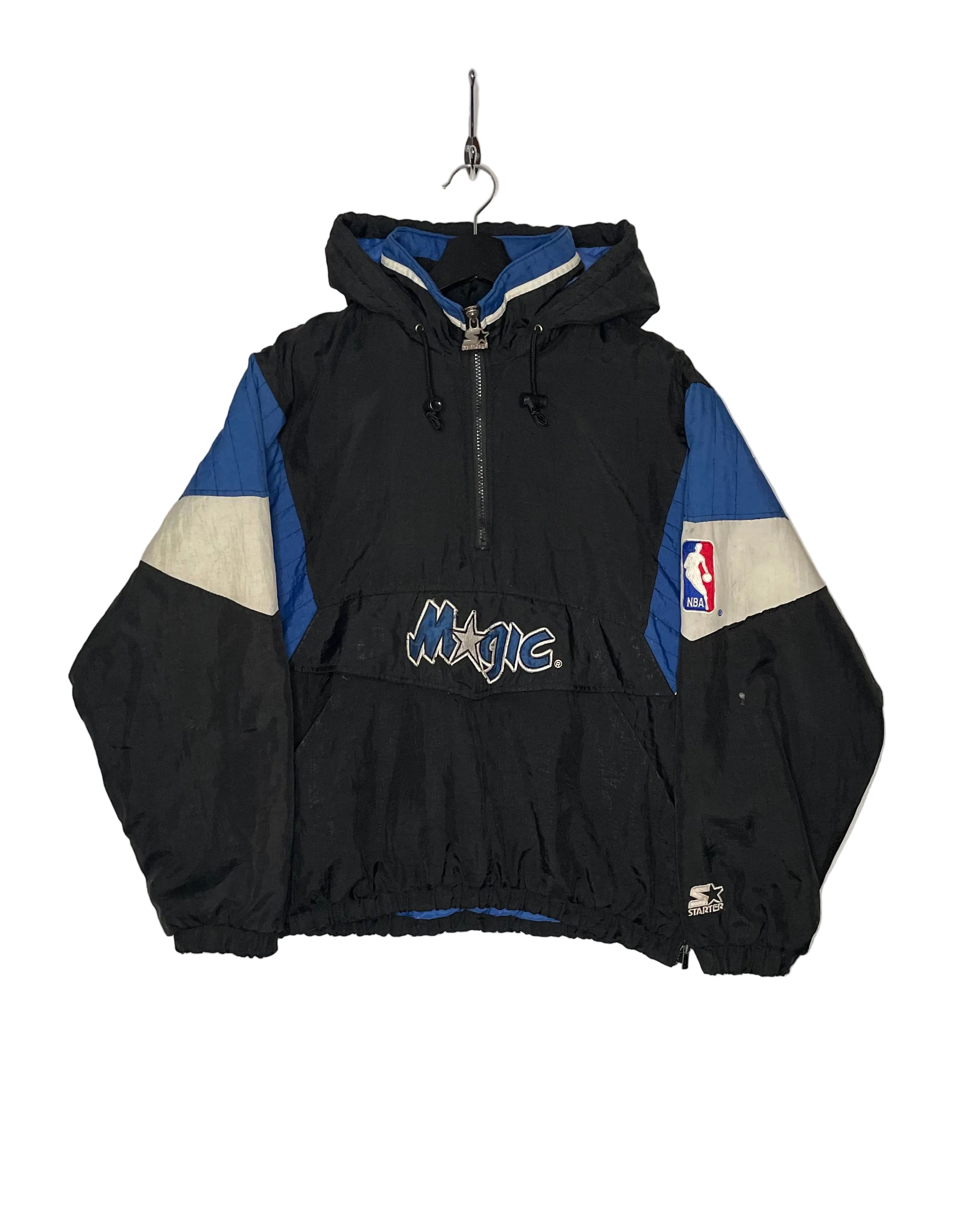 Starter Vintage Winterjacke Orlando Magic Schwarz/Blau Größe XL
