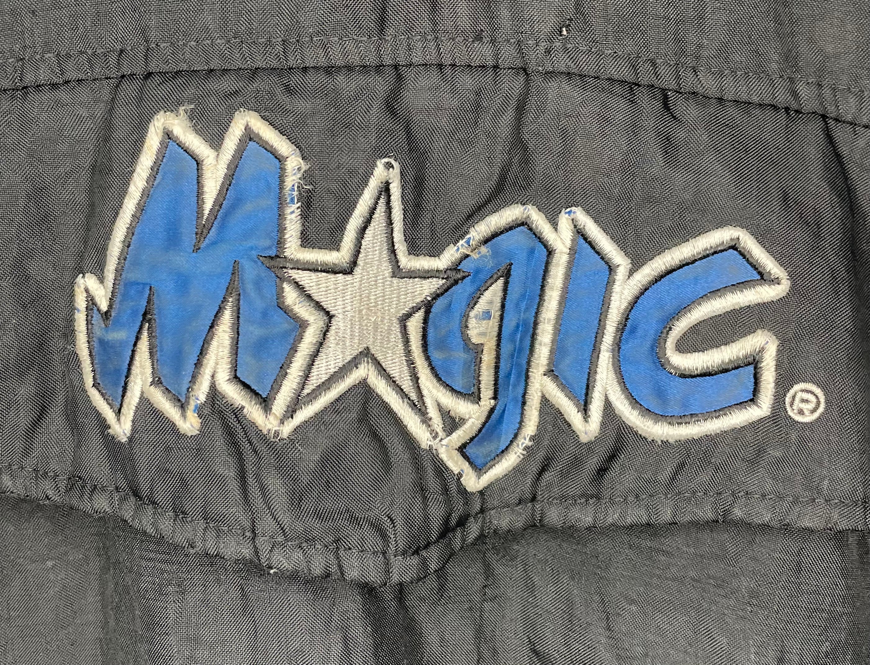 Starter Vintage Winterjacke Orlando Magic Schwarz/Blau Größe XL