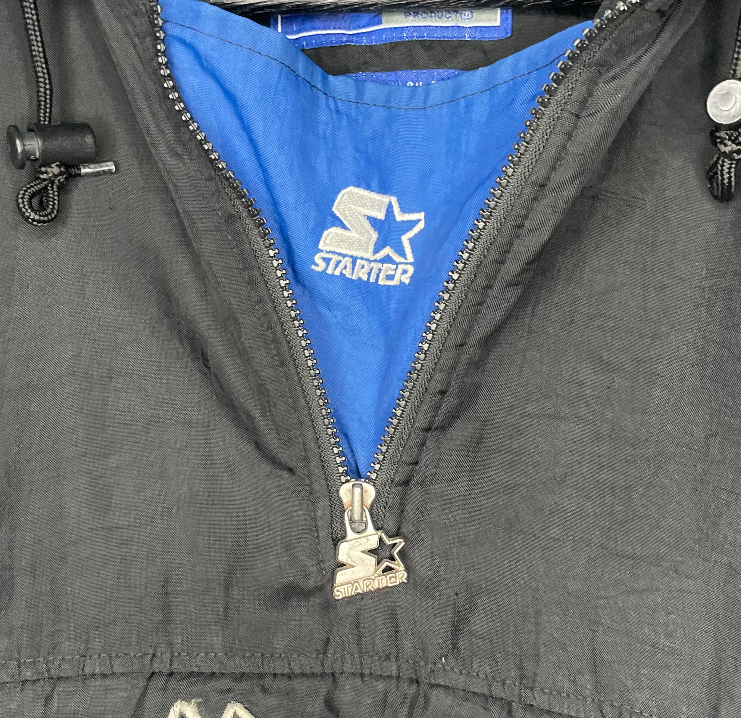 Starter Vintage Winterjacke Orlando Magic Schwarz/Blau Größe XL