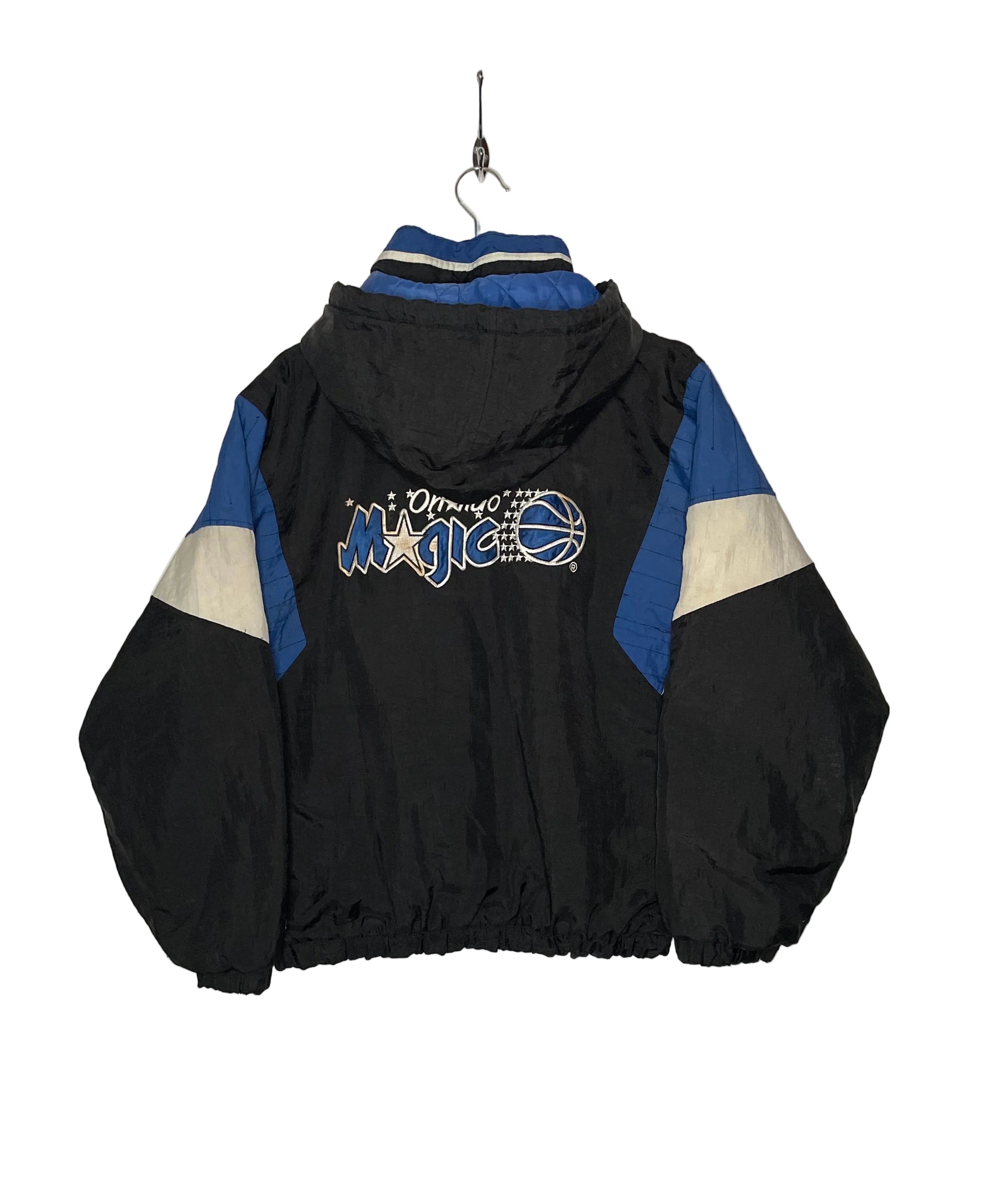 Starter Vintage Winterjacke Orlando Magic Schwarz/Blau Größe XL
