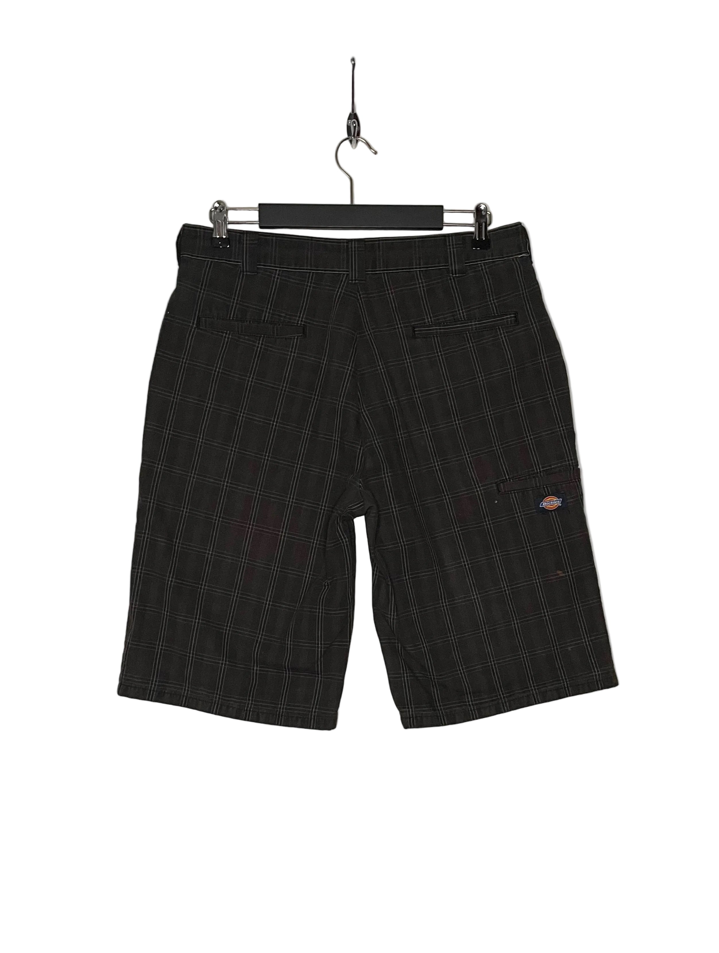 Dickies Vintage Chinoshorts Braun karieret Größe 34