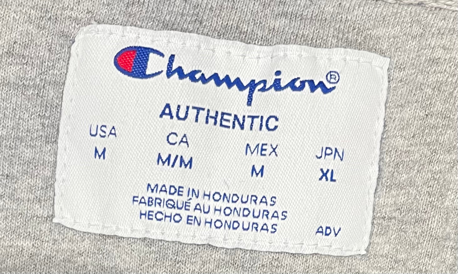 Champion Vintage Q-Zip Pullover Blau Größe M