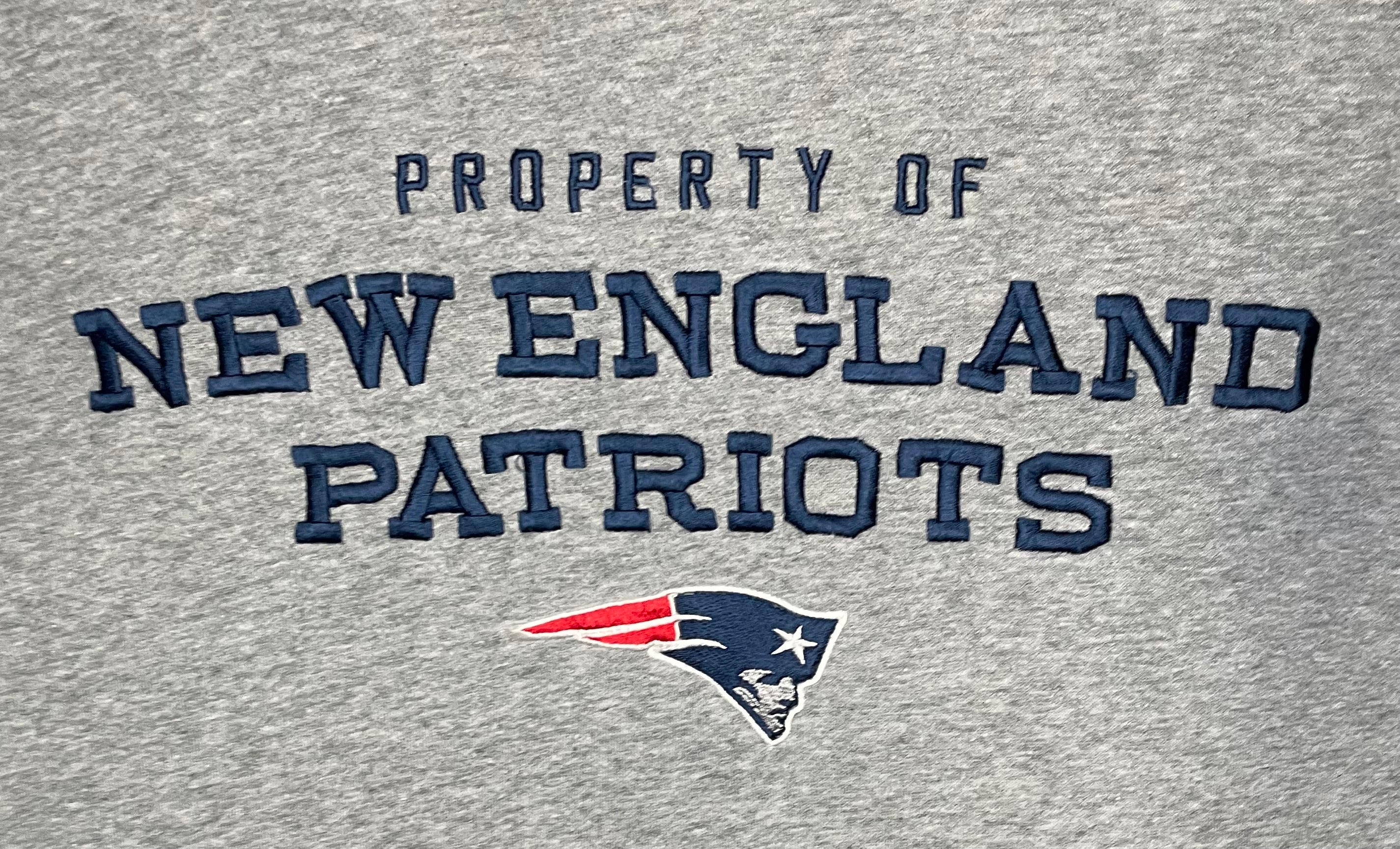 Nike Hoodie New England Patriots Grau Größe S